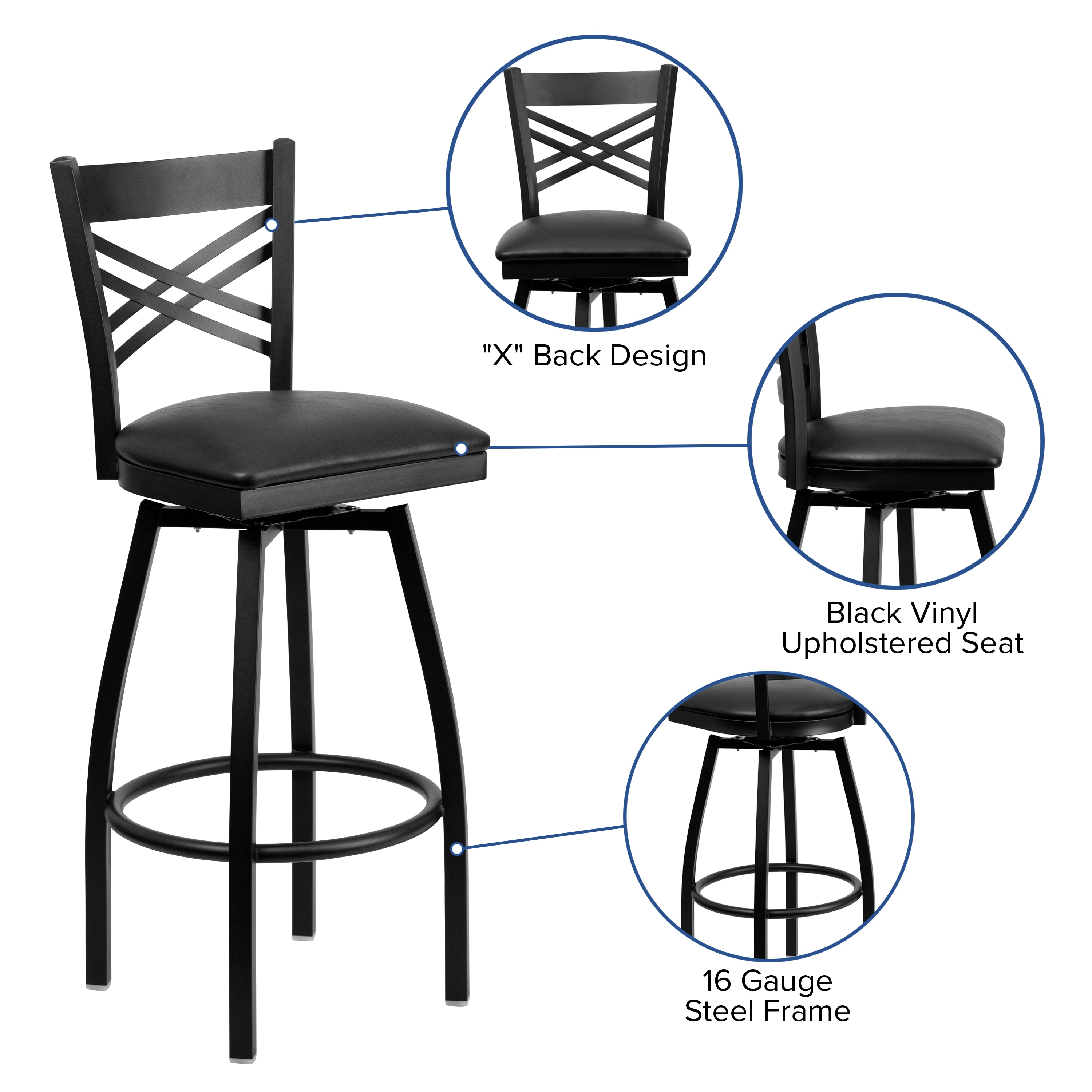Flash Furniture 847254056199 stools - View #2