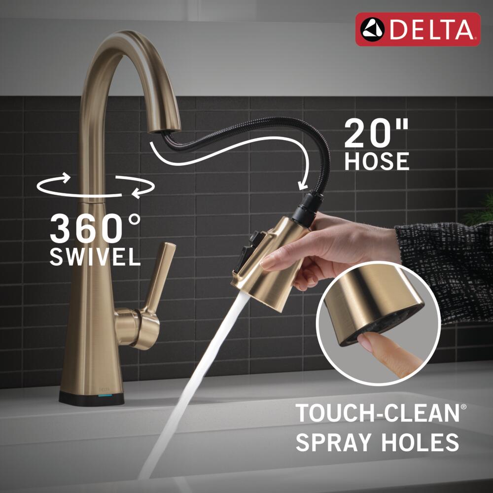 Delta 19802TLZ-CZ-DST Kitchen-Faucets - View #9