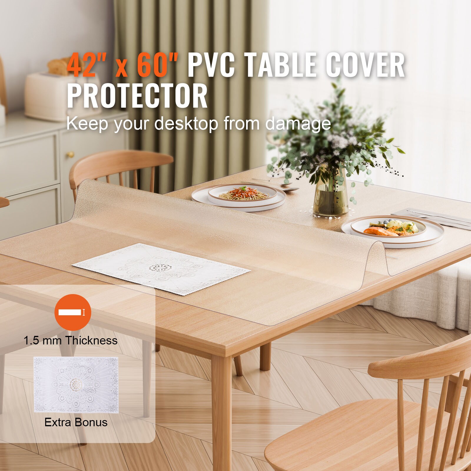 VEVOR SCZFXPVCZB4206973V0 Table-Covers - View #2