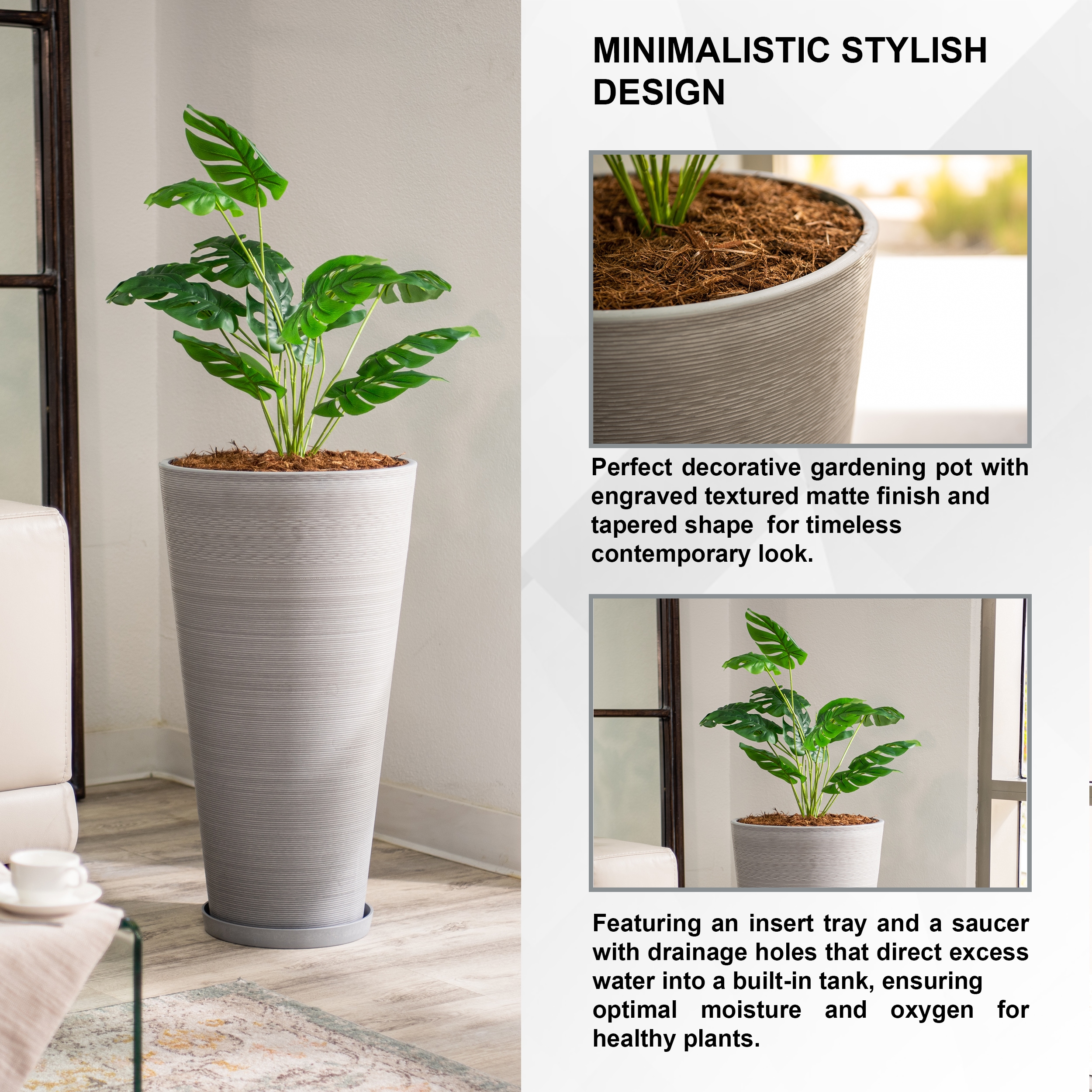 XBrand LW6524GR2 Planter-Window-Box - View #10