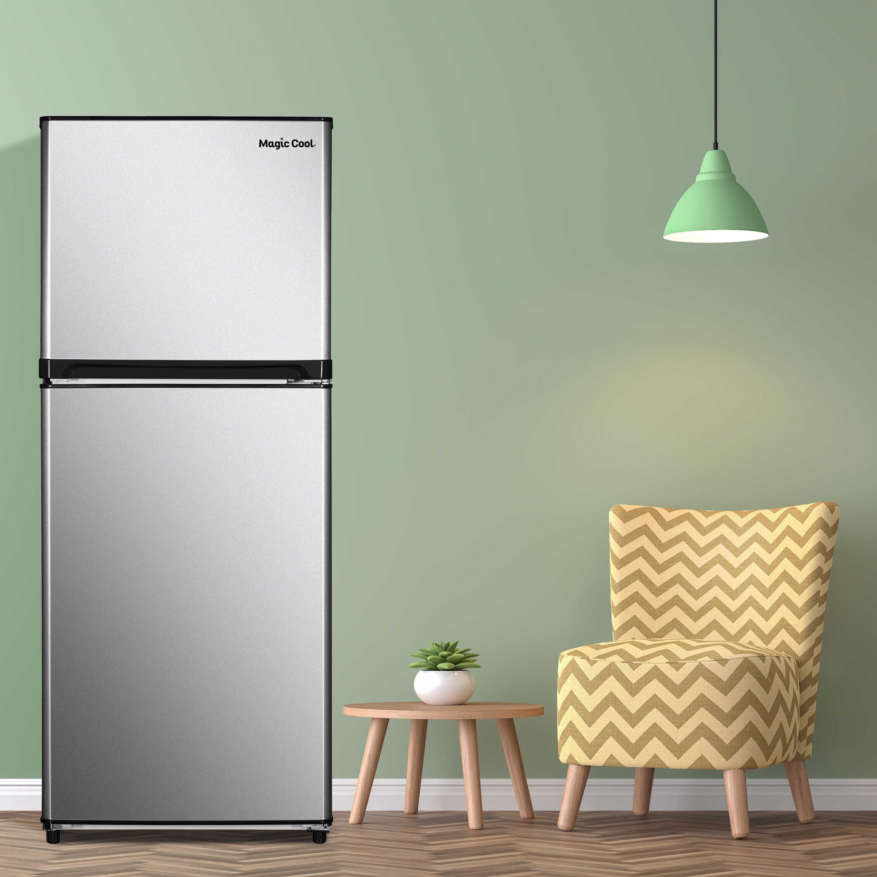 Avanti Magic Cool 12.7-cu ft Counter-depth Top-Freezer Refrigerator ...