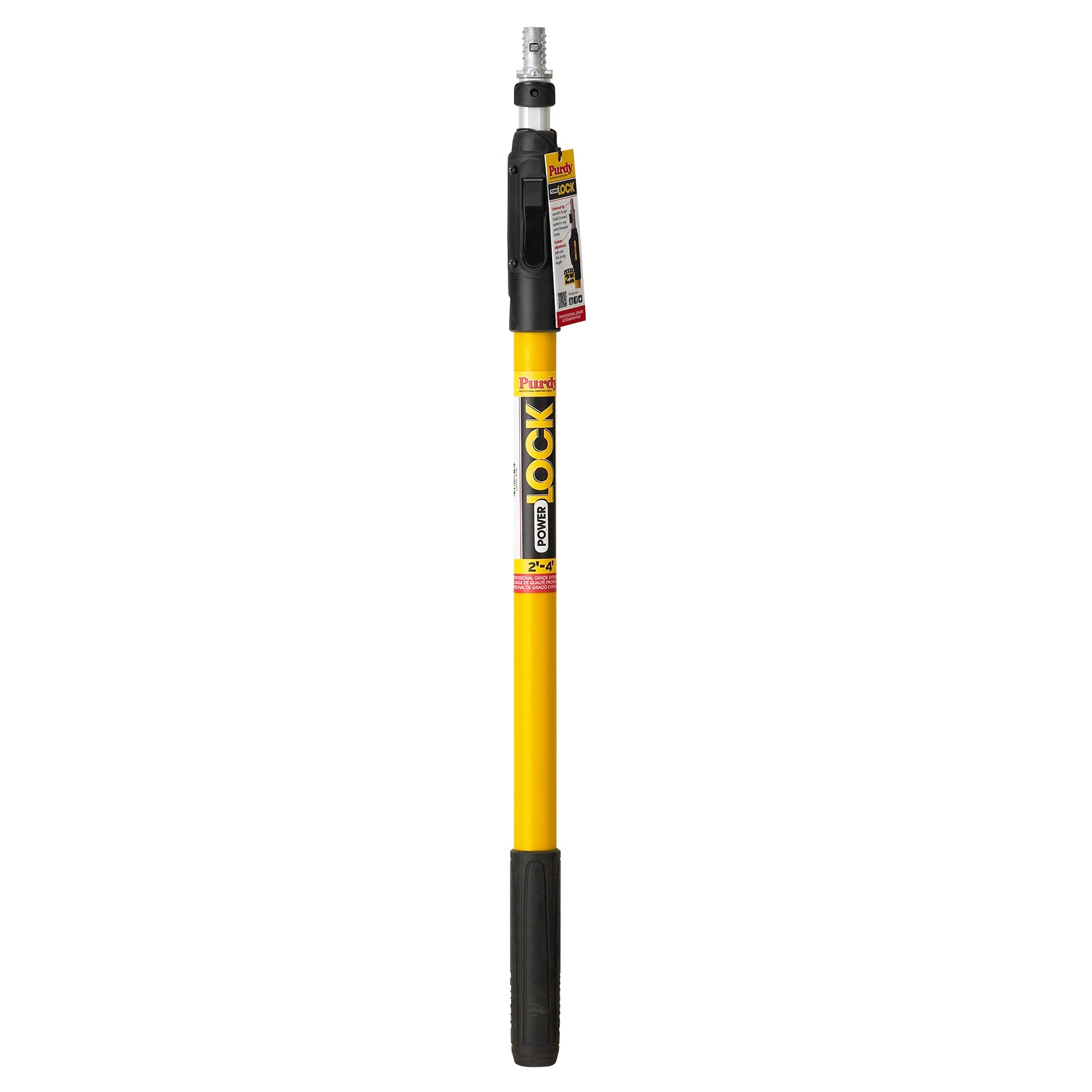 Ettore 3.7-ft to 9.1-ft Telescoping Threaded Extension Pole in the Extension  Poles department at