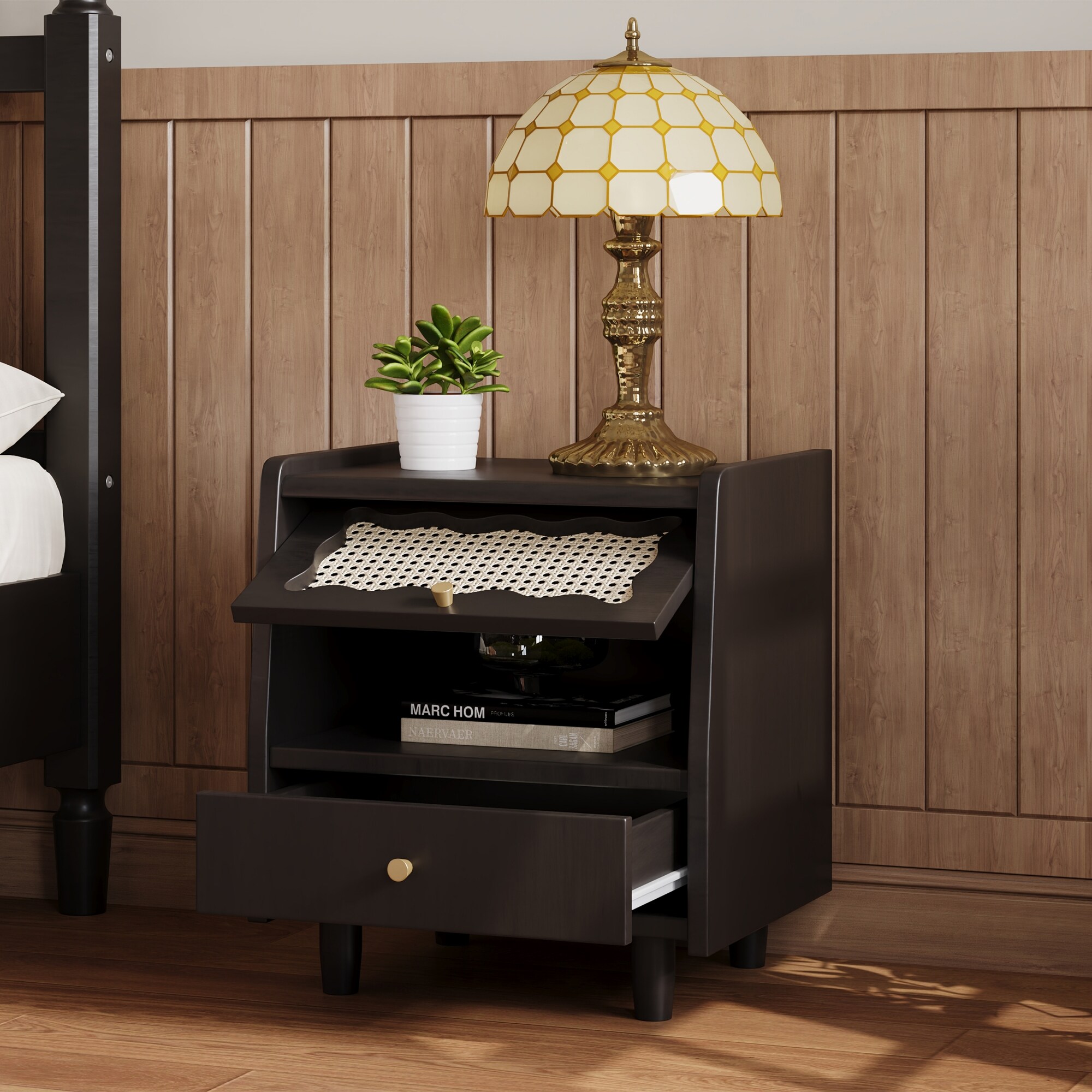 Mondawe MO-JH052-013BK nightstands - View #2