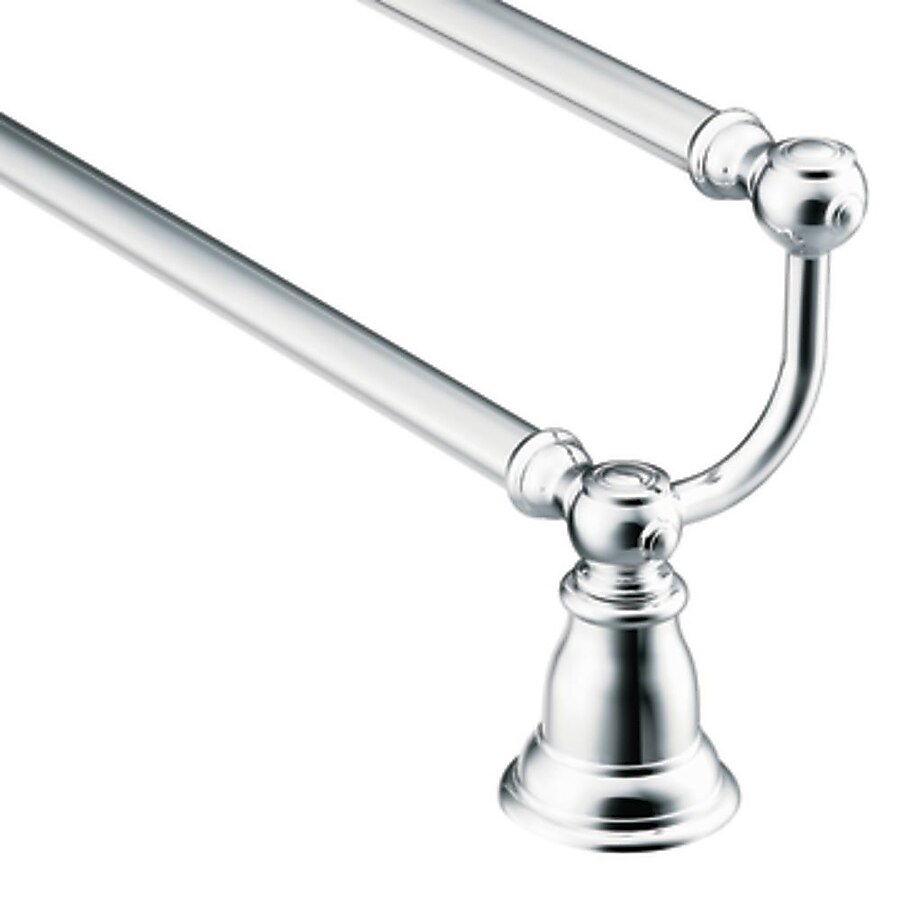 Moen Kingsley Chrome Wall Mount Towel Rack Moen Kingsley Chrome Wall Mount Towel Rack