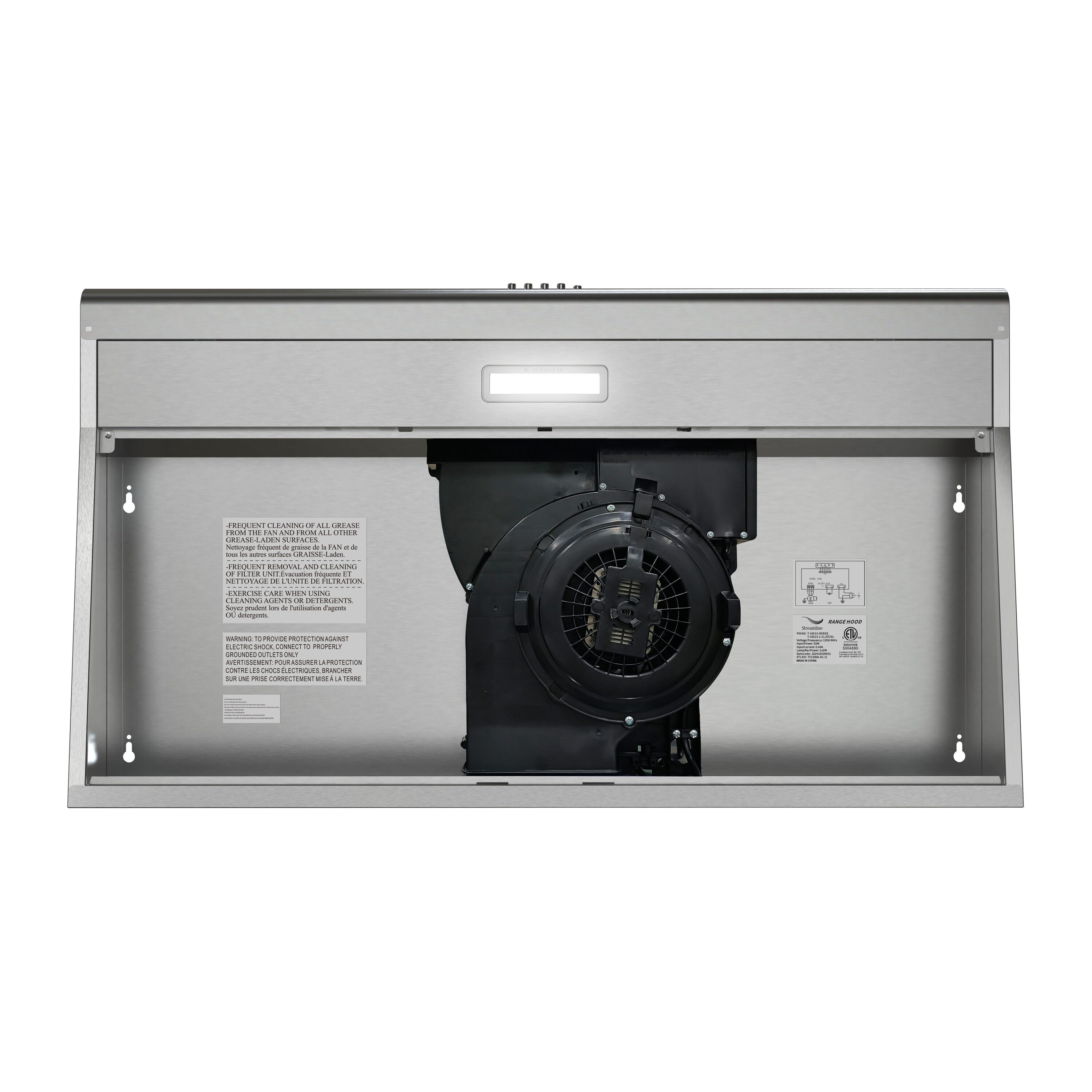 Streamline T-10513-1-CL Undercabinet-Range-Hoods - View #14