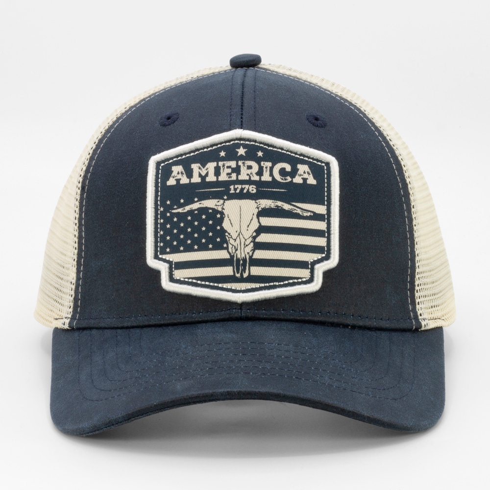 Infinity Brands Men's Navy/White Cotton/Polyester Baseball cap