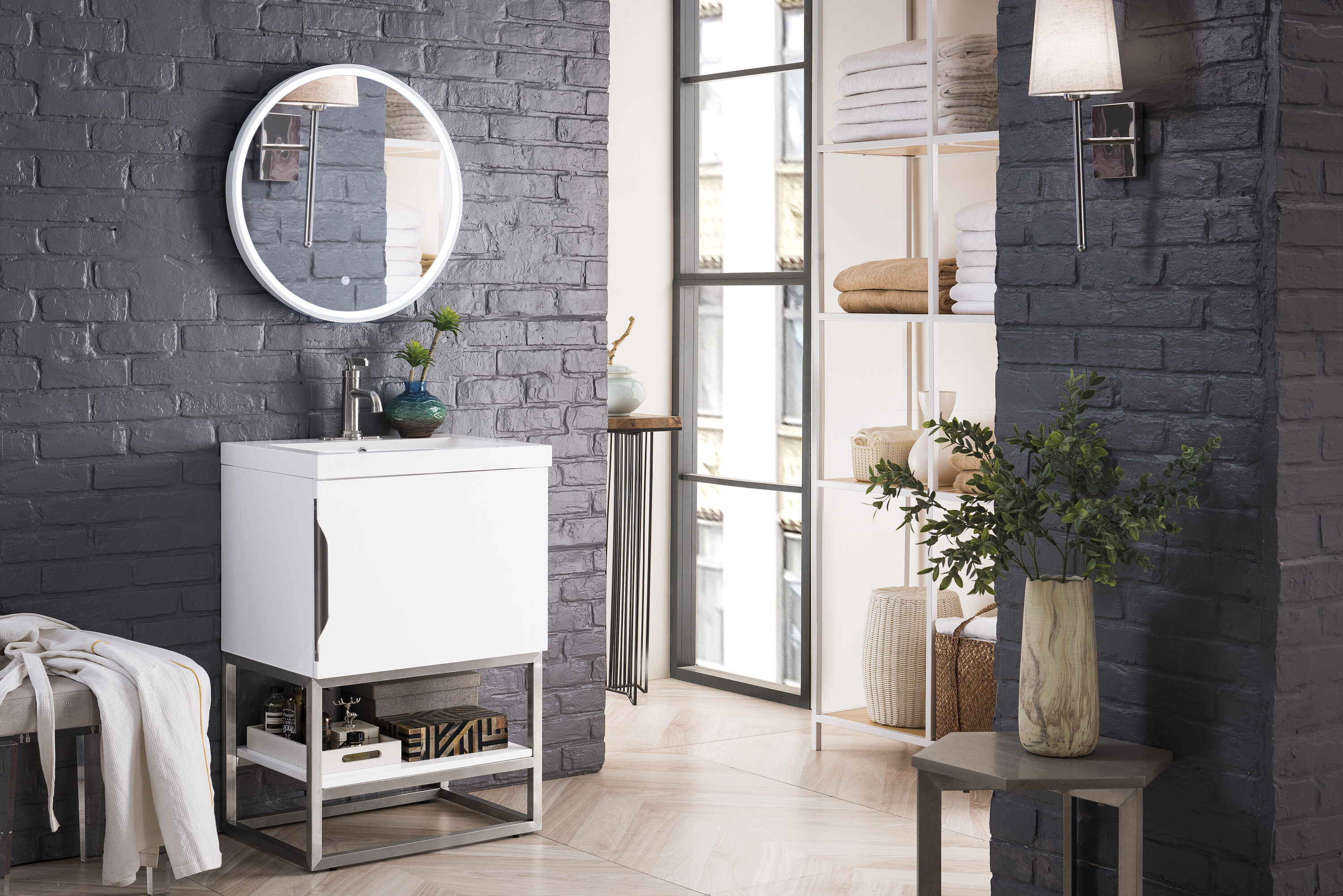 James Martin Vanities 388V24GWBNKWG Bath-Vanity-Combo - View #3