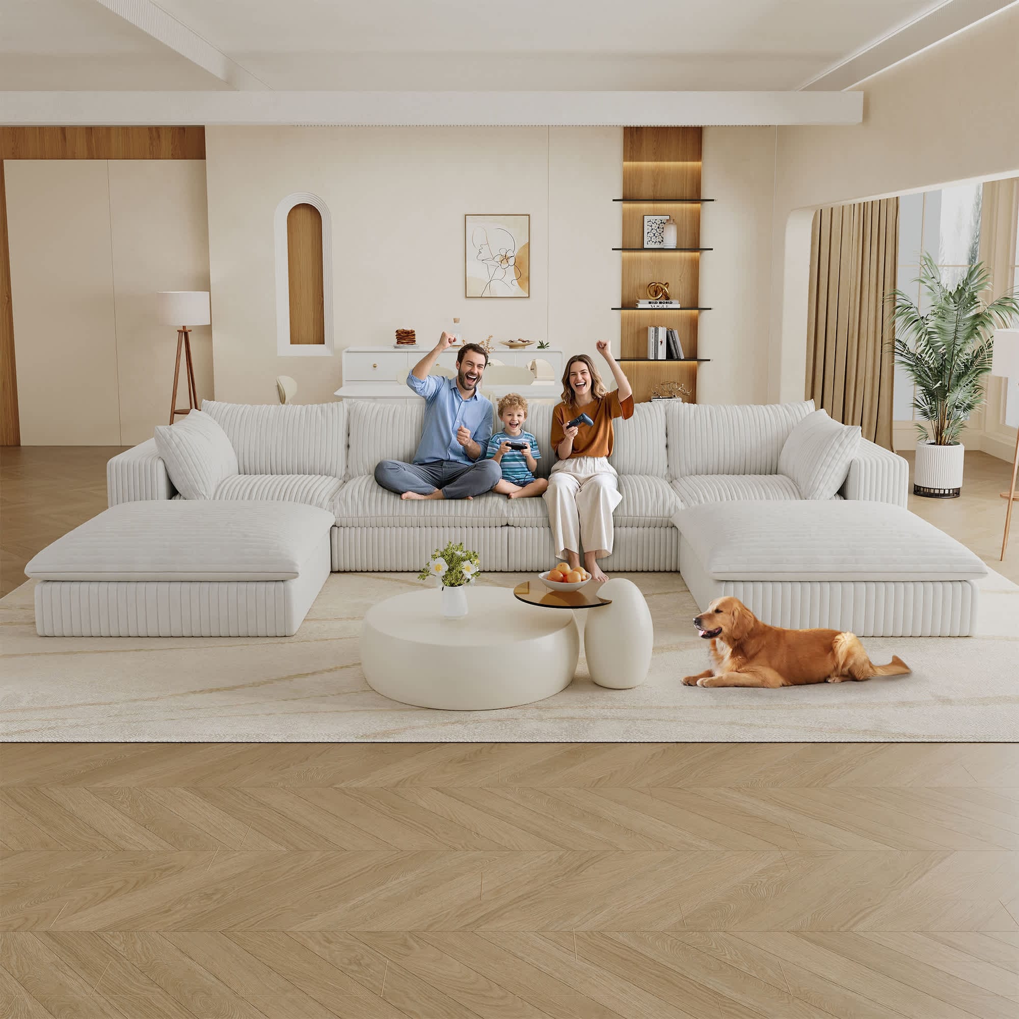 Misty Moon FXLW0403-S00098 Sofas-Loveseats - View #3