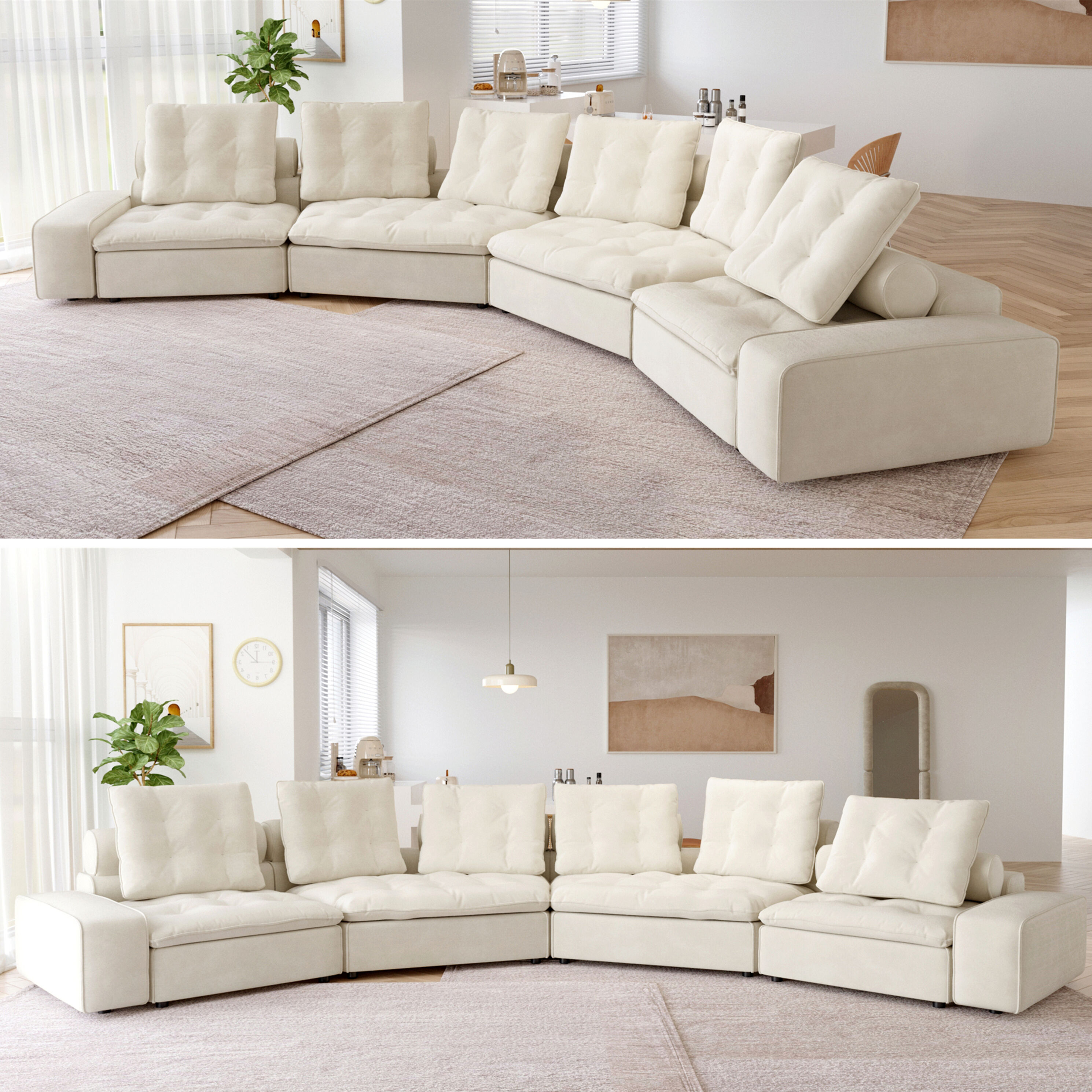 BuotiqHom DH-C1144-136BE Sofas-Loveseats - View #6
