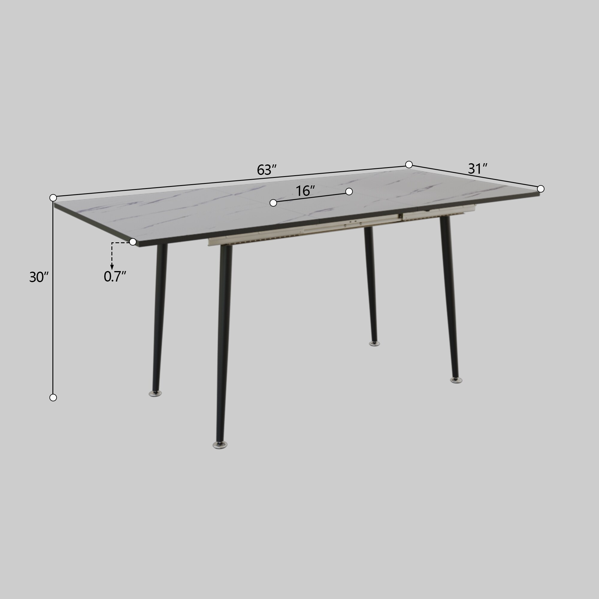 CESICIA W225-OPS-153 Patio-Tables - View #5