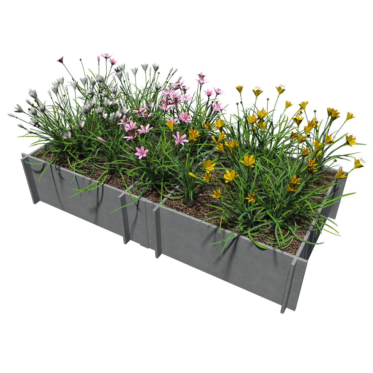 Vioscapes V-FB4X2ST10 Raised-Garden-Beds - View #2
