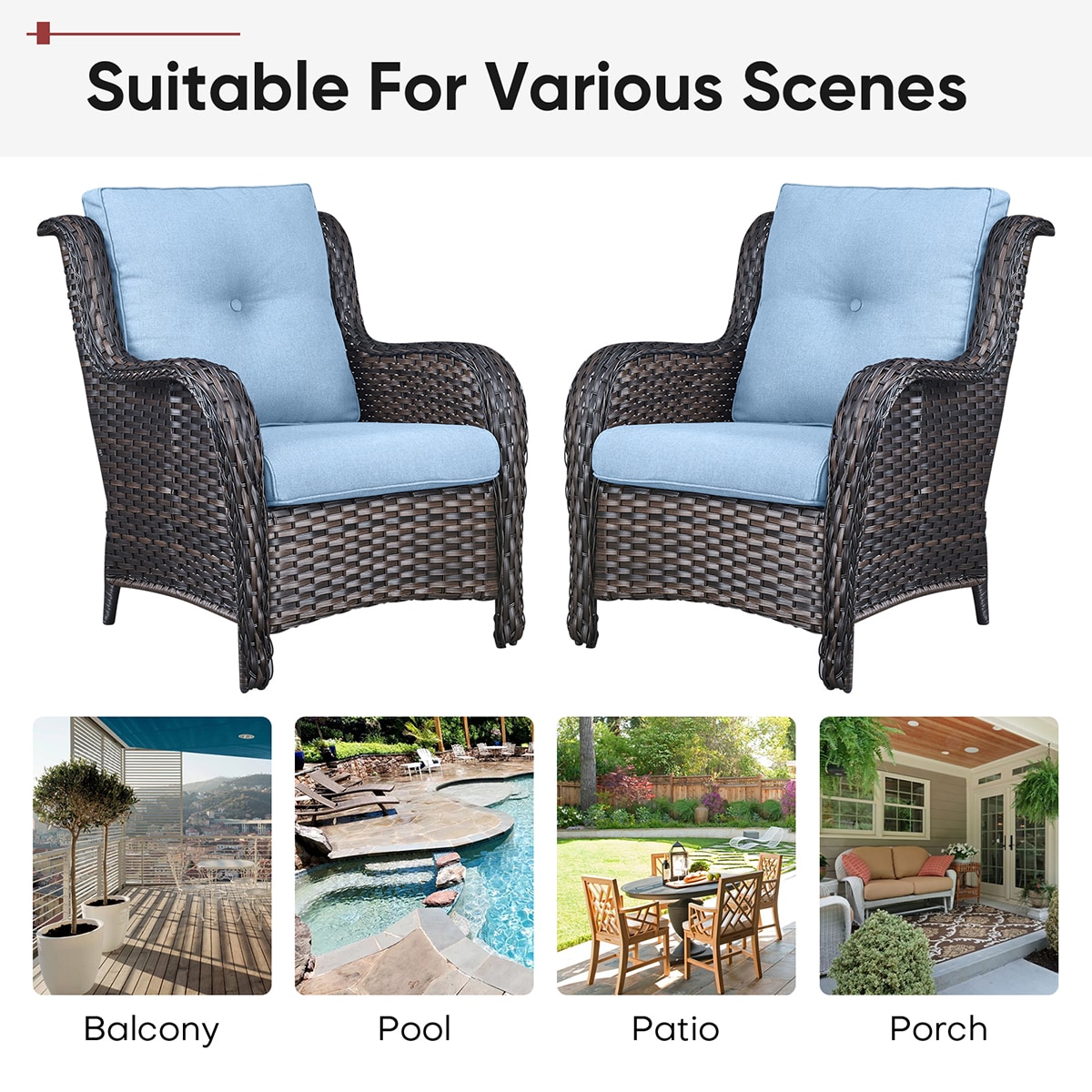 Rilyson FSZBD006-4 Patio-Furniture-Cushions - View #8