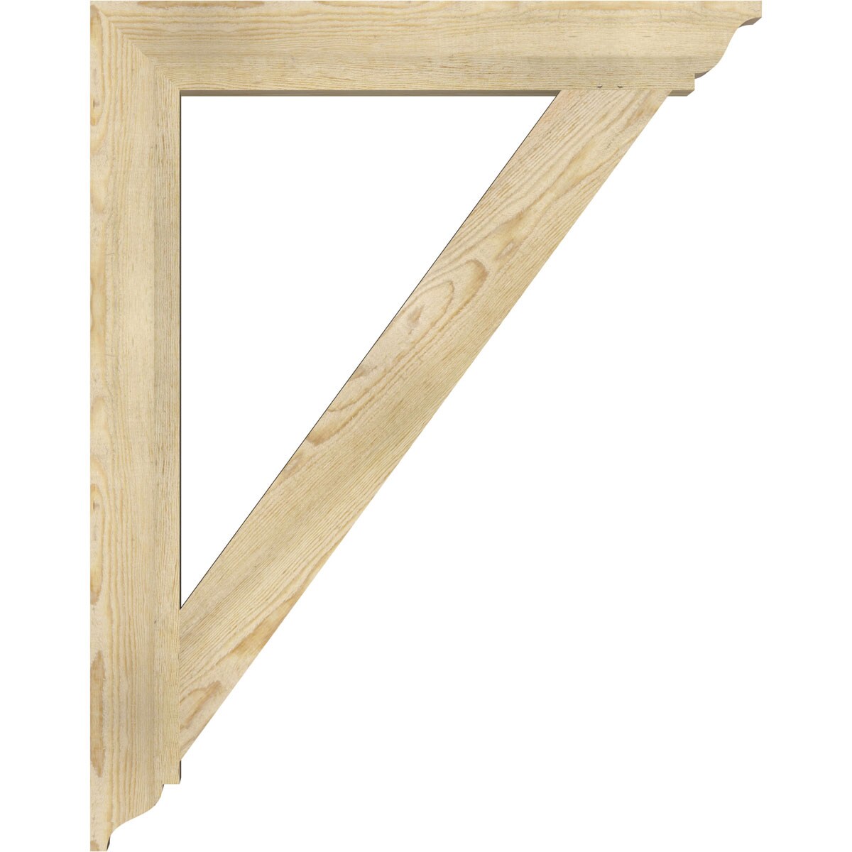 Ekena Millwork BKT04X30X38TRA01RDF Exterior-Brackets-Braces - View #3