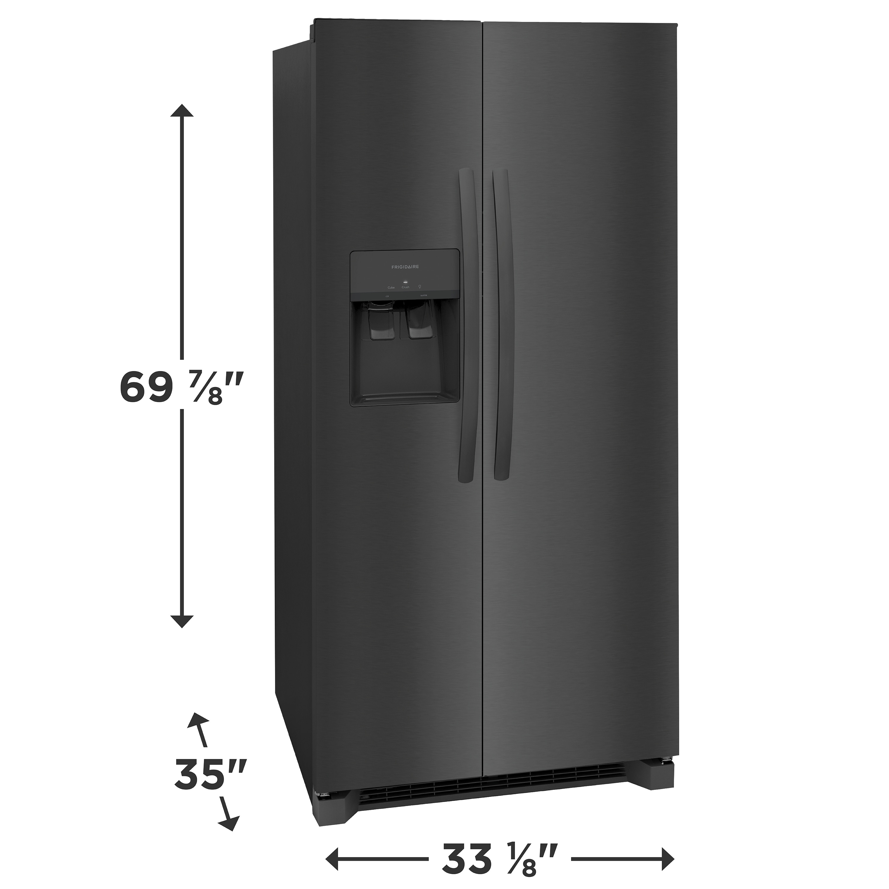Frigidaire FRSS2323AD Side-By-Side - View #3