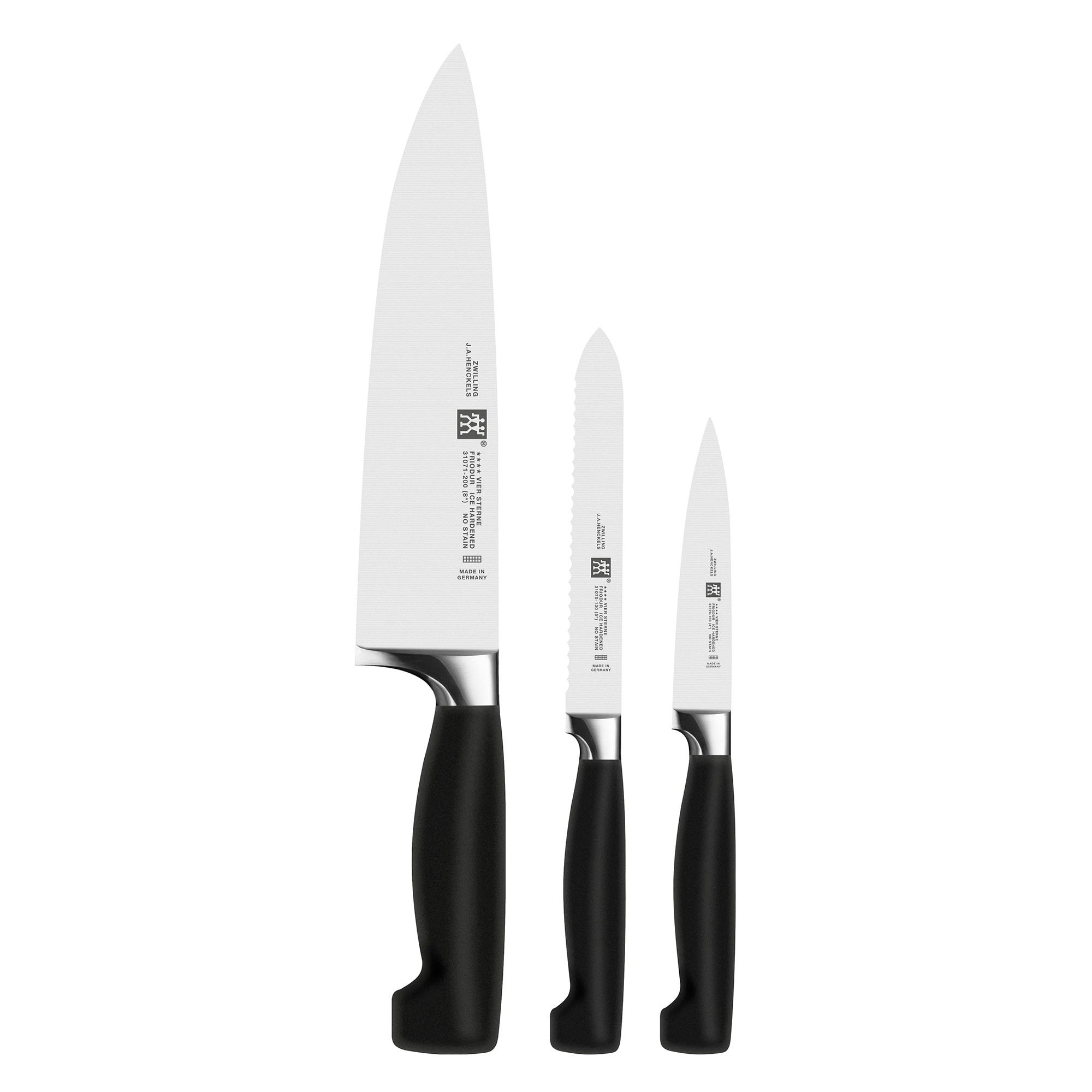 NEW Zwilling FOUR STAR Paring Knife 4 Inch High Carbon Stainless Steel  31070-100