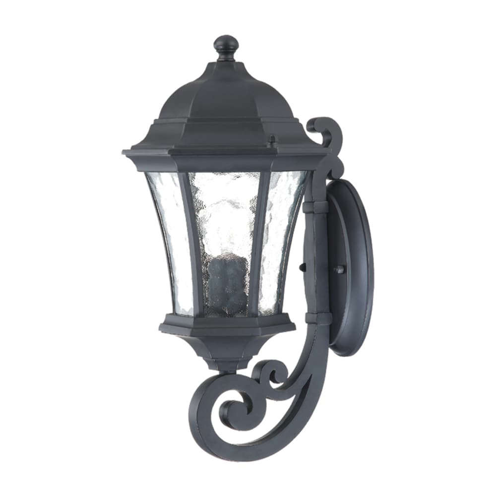 Acclaim Lighting 3601BK Waverly 1 -Light 16.0-in H Matte Black Hardwired Outdoor Wall Light