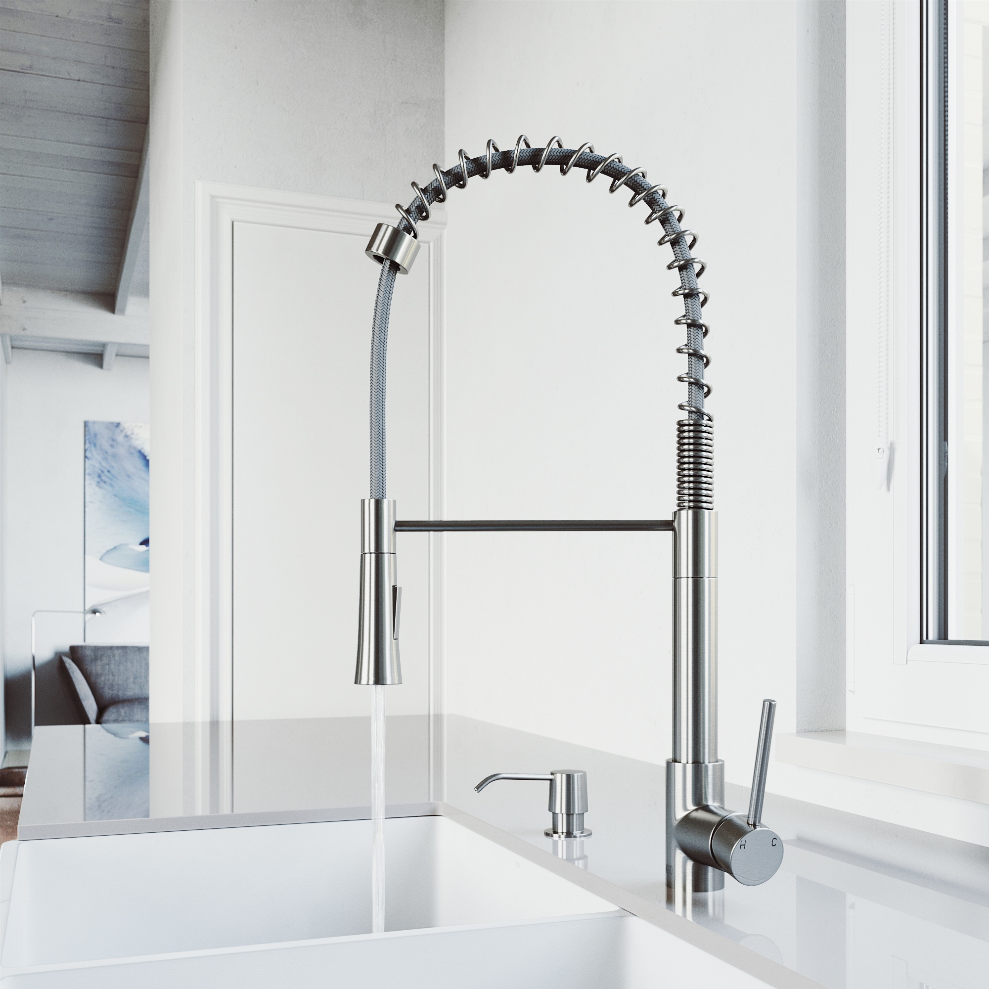 VIGO VG02032STK2 Kitchen-Faucets - View #3