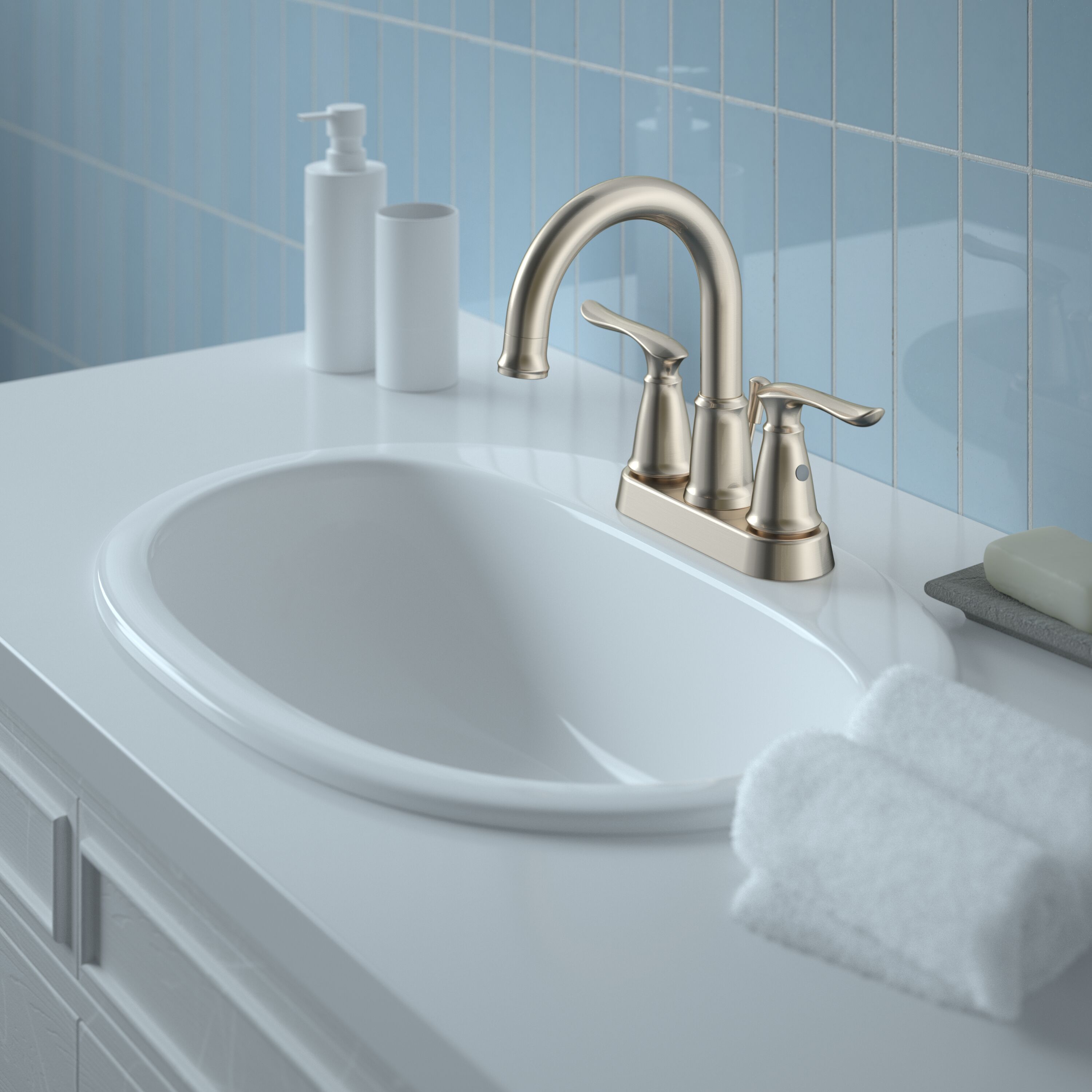 Project Source F51A1140NP Lavatory-Faucets - View #4