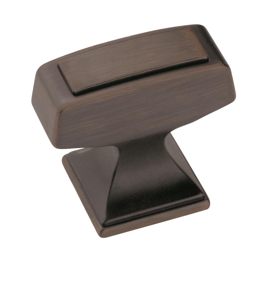 Amerock 2000747 Mulholland 1-1/4-in Gunmetal Bar Traditional Cabinet Knob