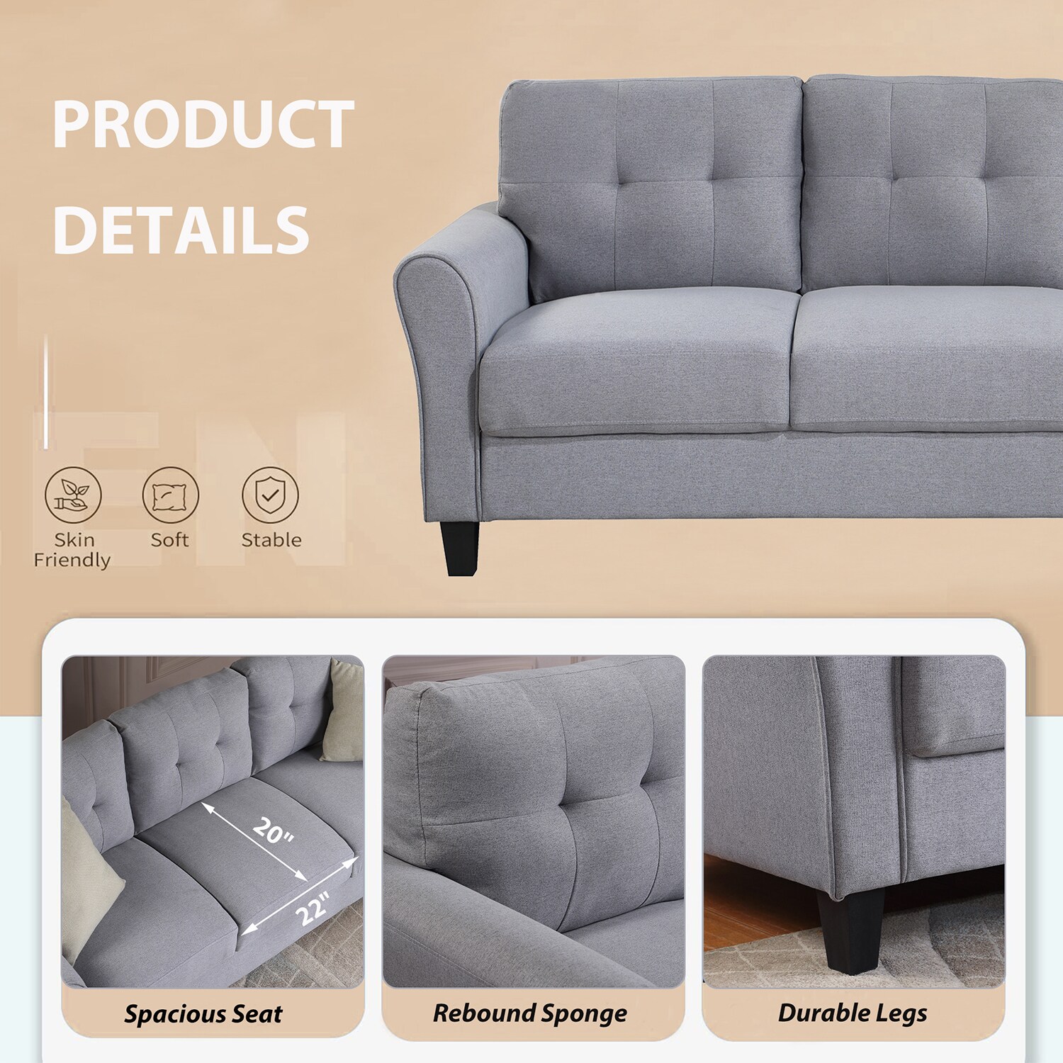 Bybafun YA3700098 Living-Room-Sets - View #11