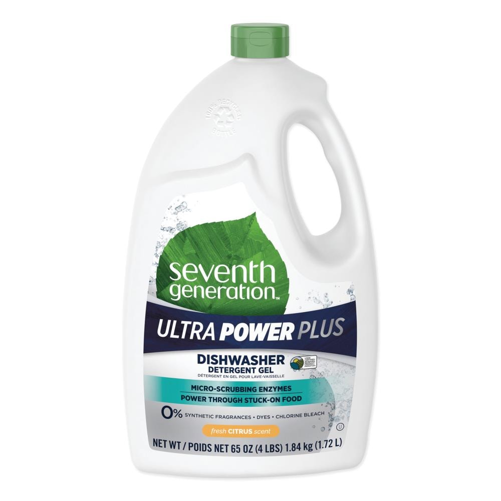 Seventh Generation Natural 65-fl oz Fresh Citrus Dishwasher Detergent in  the Dishwasher Detergent department at
