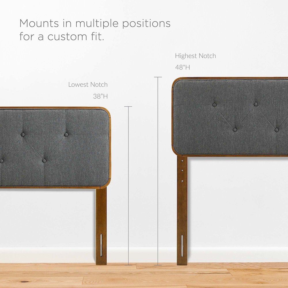 Modway MOD-6234-WAL-CHA Upholstered-Headboards - View #3