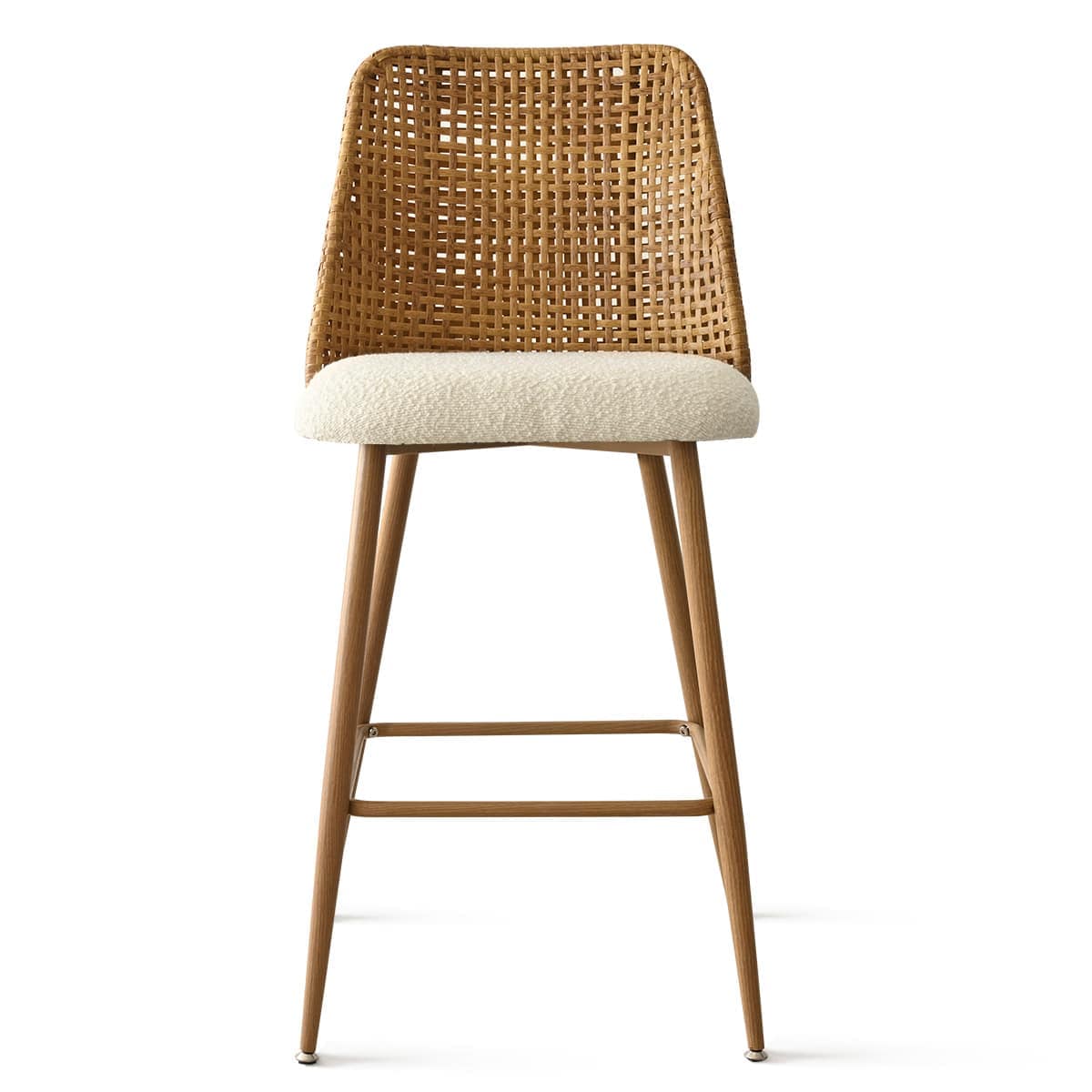 Maison Boucle NICE-MIDBAR-OAK-6 stools - View #4