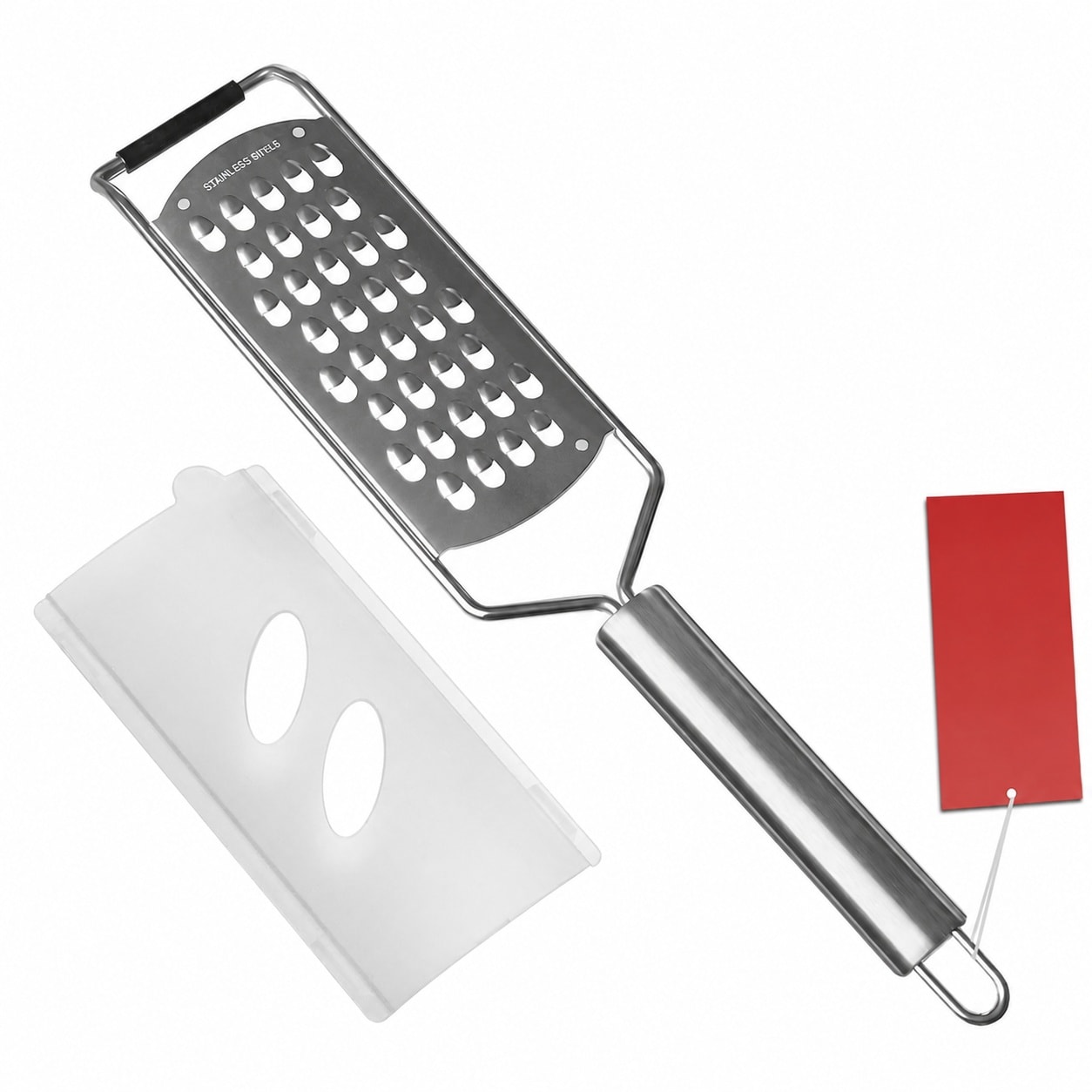 DHMHD  Professional Zester Grater Extra Coarse for Potato Zucchini Carrot Apple Cabbage and Cheese Kitchen Grater with Razor Sharp Stainless
