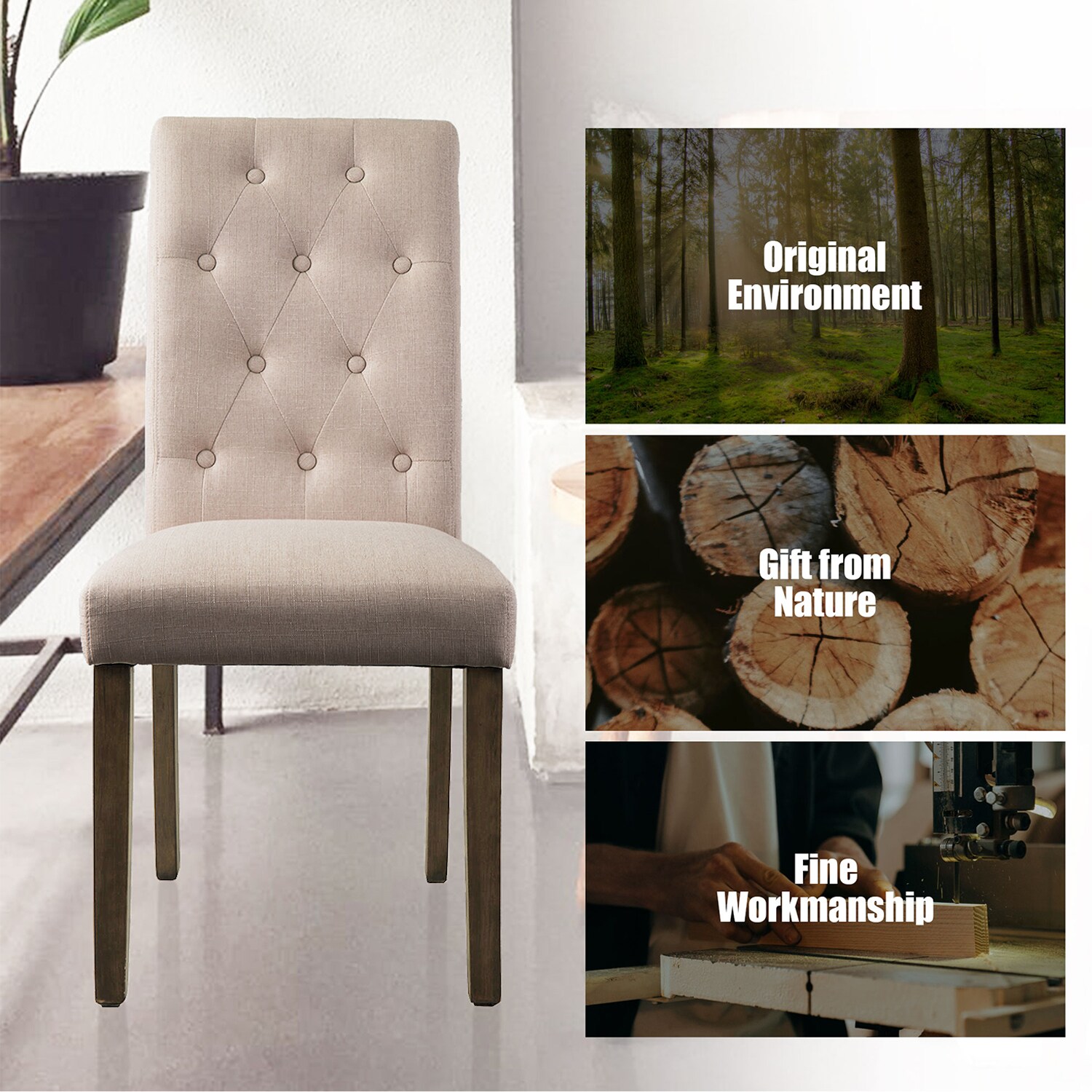 CASAINC OF-SG000109AAA Dining-Chairs - View #5