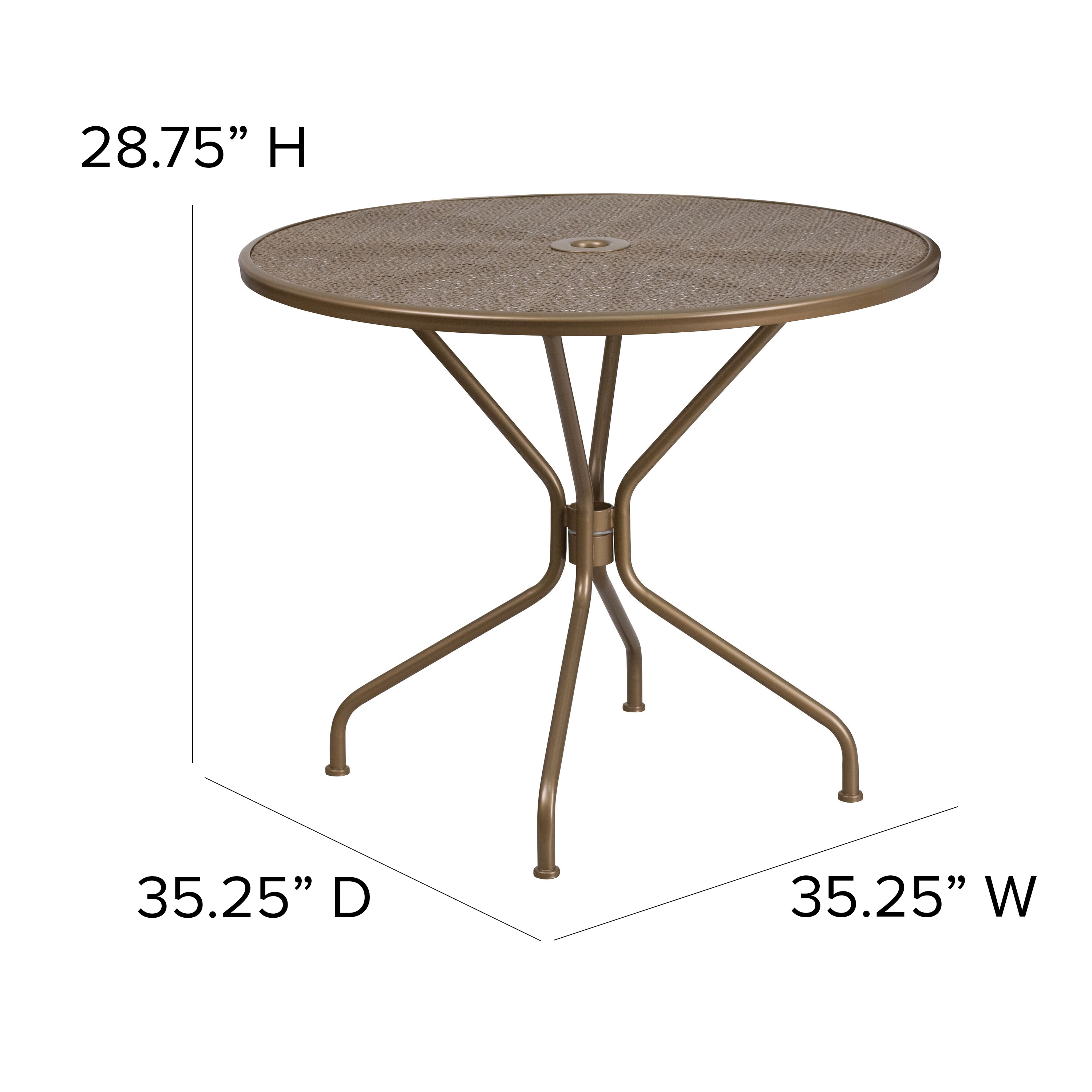 Flash Furniture 889142057611 Patio-Tables - View #4