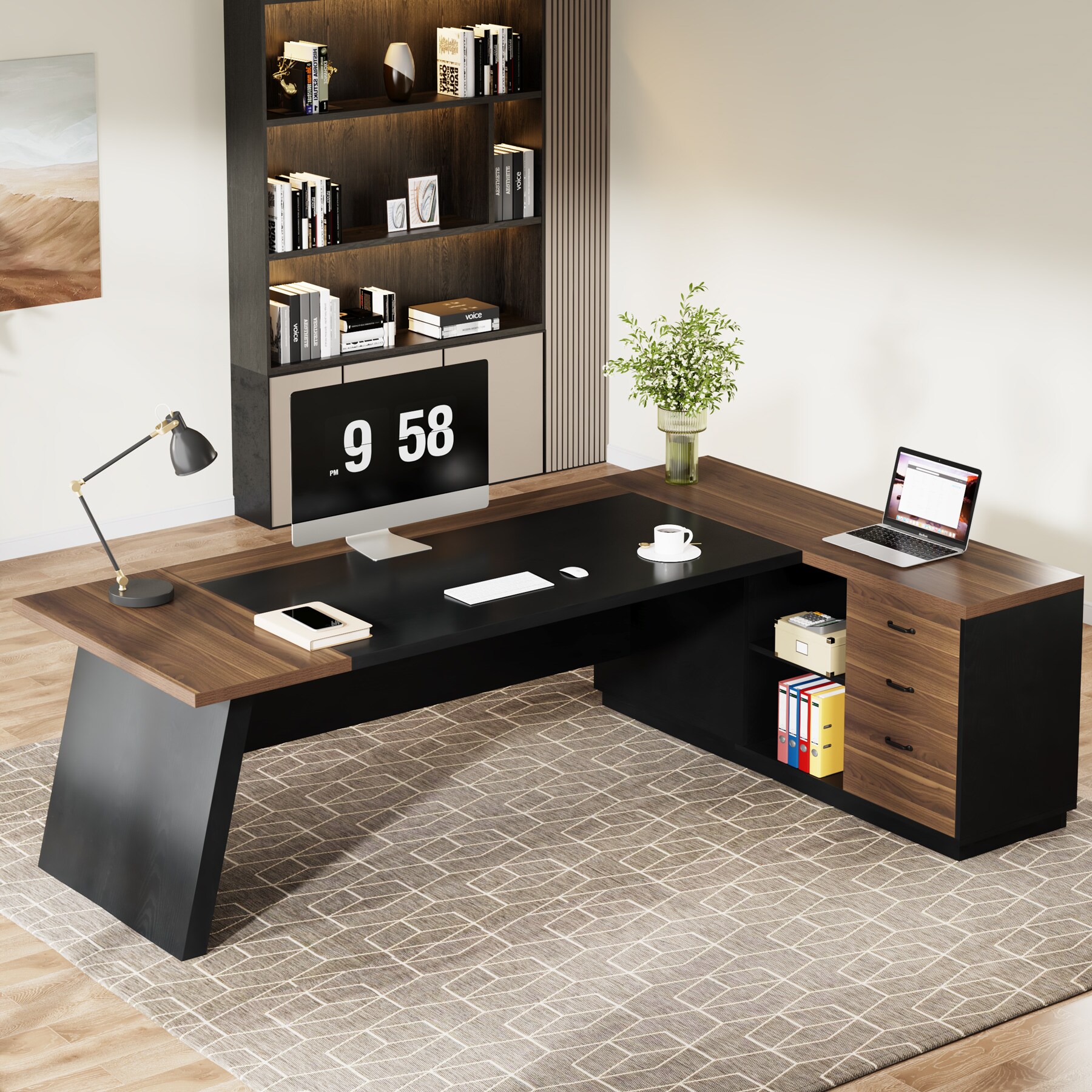 Tribesigns LWFD-NY316 Office-Tables - View #2