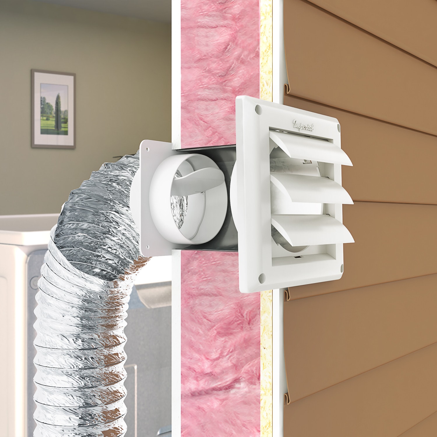 IMPERIAL VTL0045 Dryer-Vent-Draft-Blockers - View #5