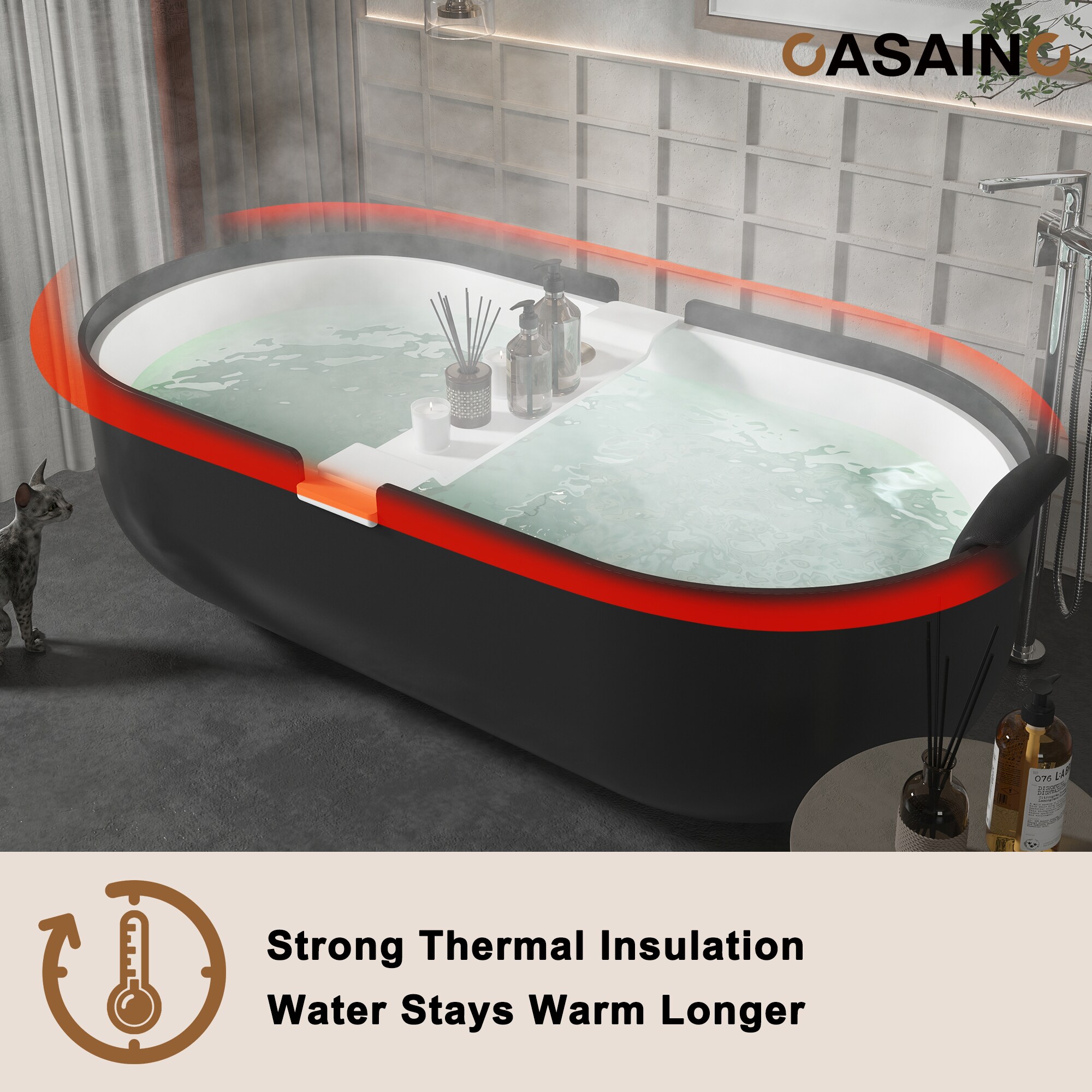 CASAINC CA-33-1700BW bathtubs - View #8