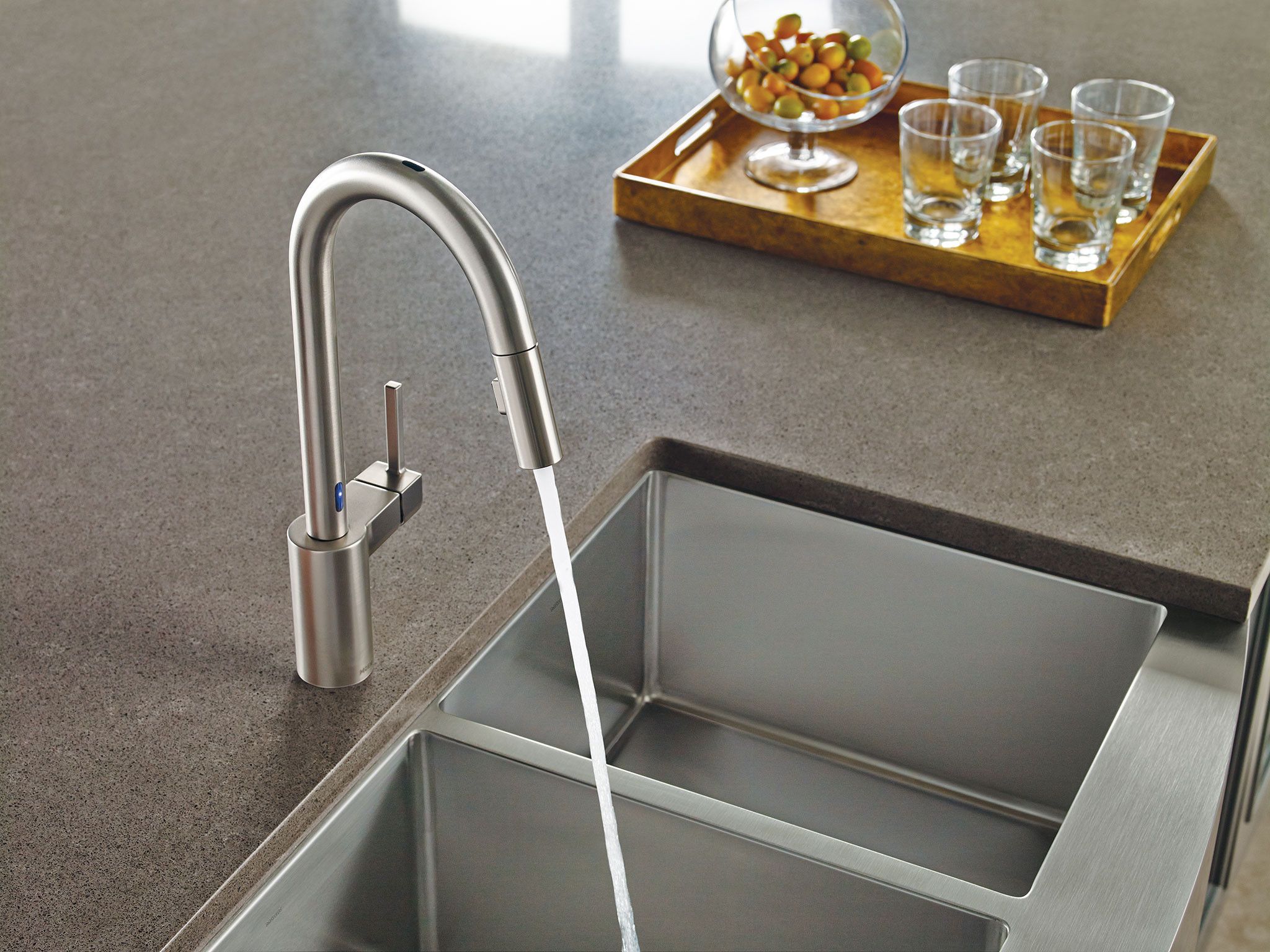Moen 7565ESRS Kitchen-Faucets - View #3