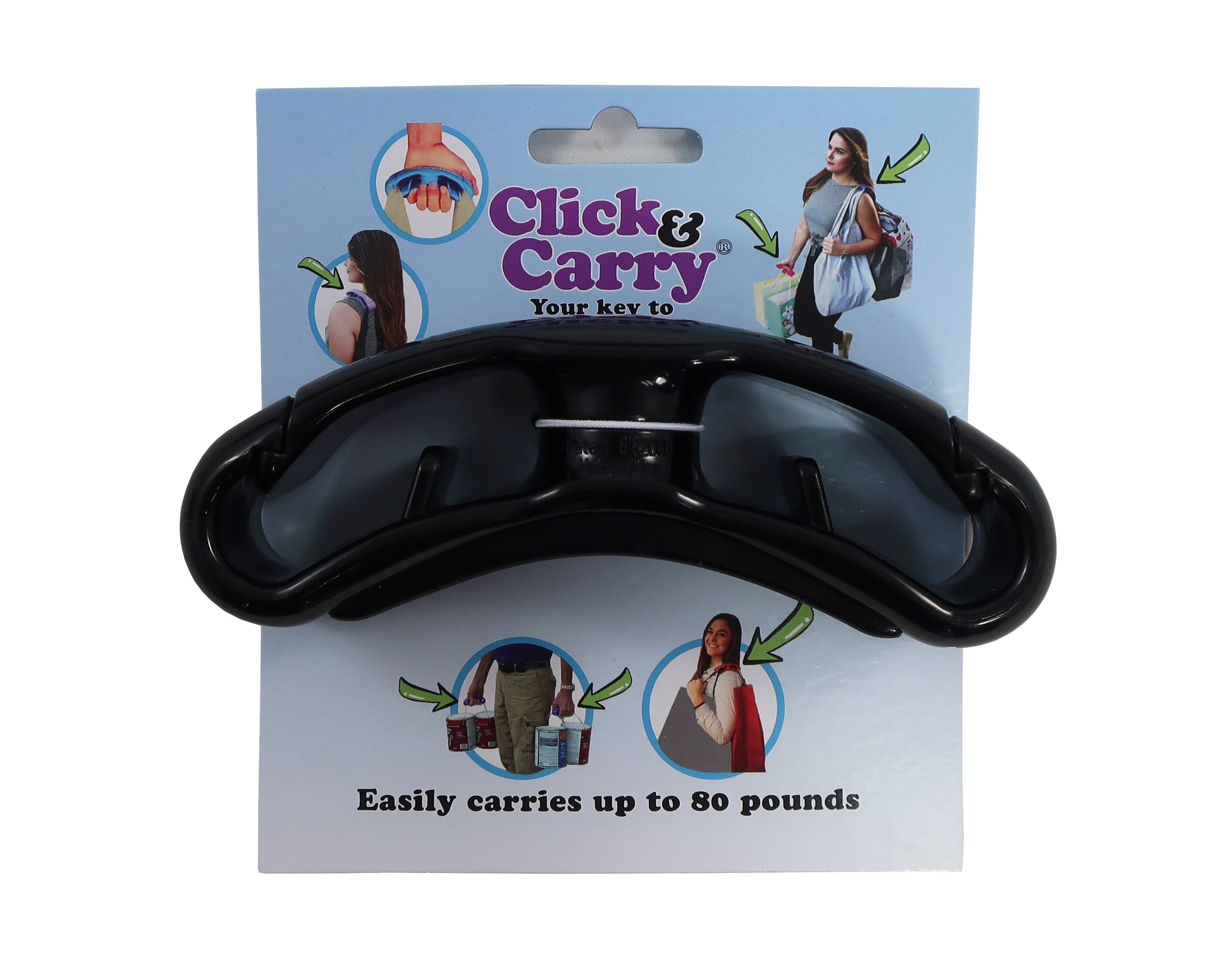 BucketGrips 1 Pair 0.5 oz. Black Bucket Grip Accessory Handles BG1000BLK1 -  The Home Depot