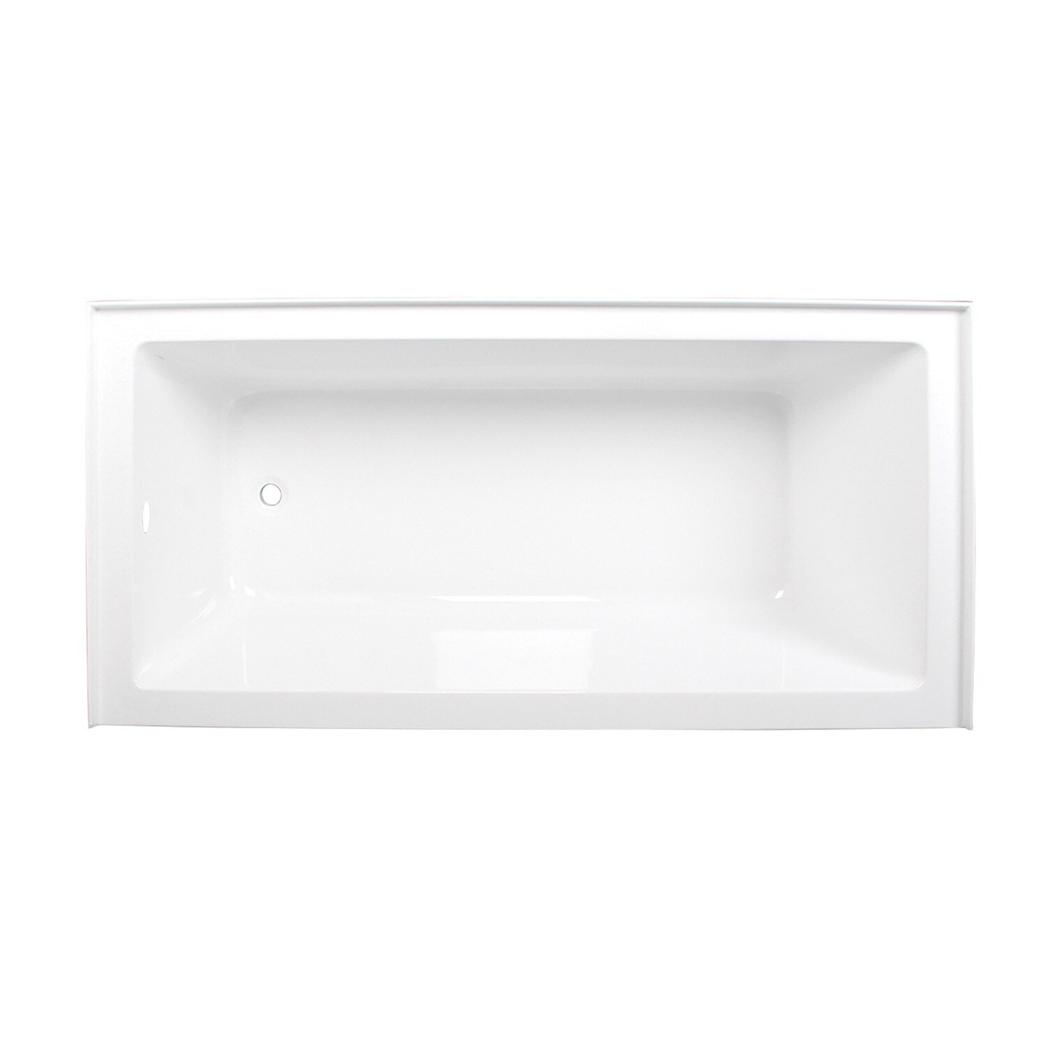 Kingston Brass Alcove 32-in X 66-in White Acrylic Alcove Soaking 