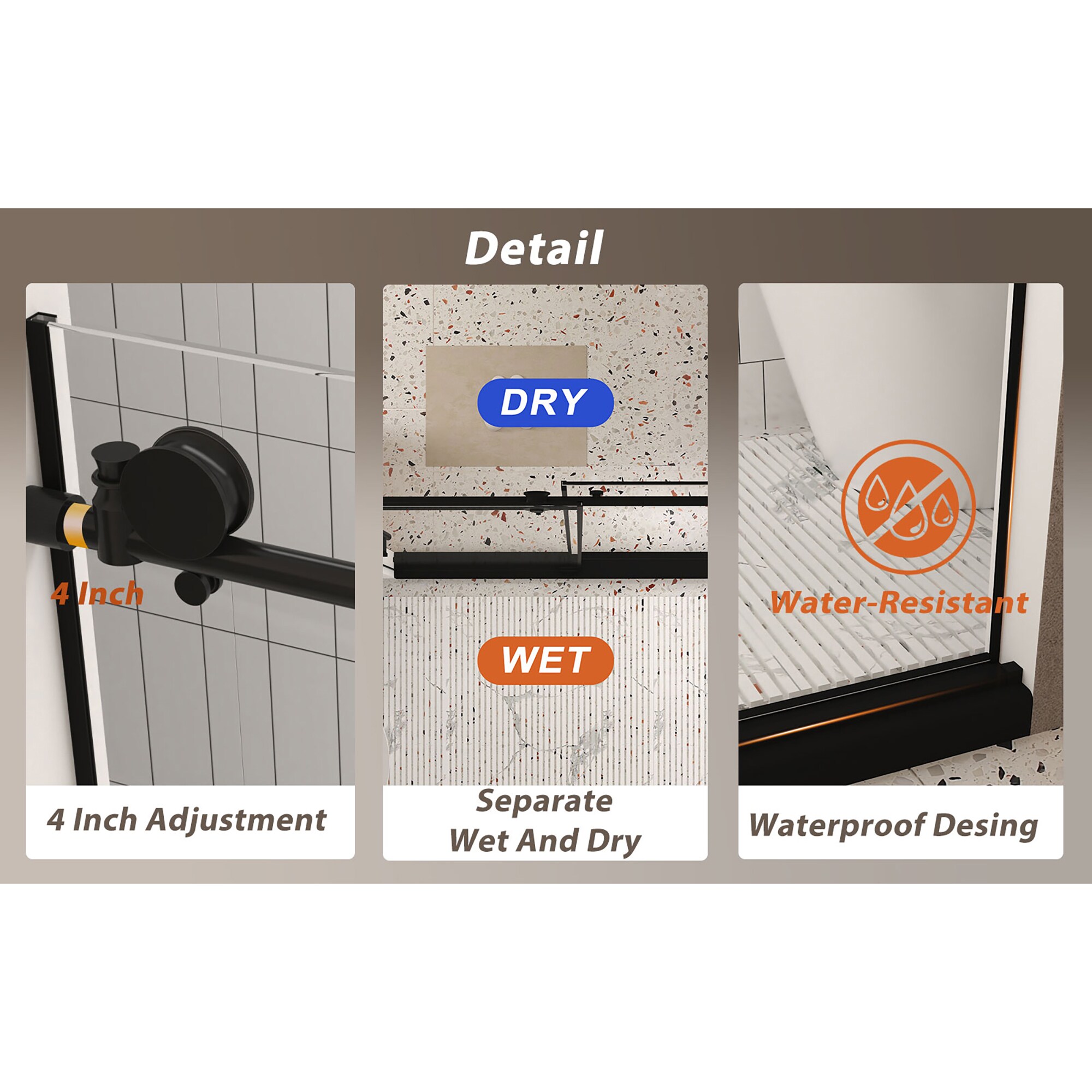 CASAINC CA-BF00002 Shower-Doors - View #10