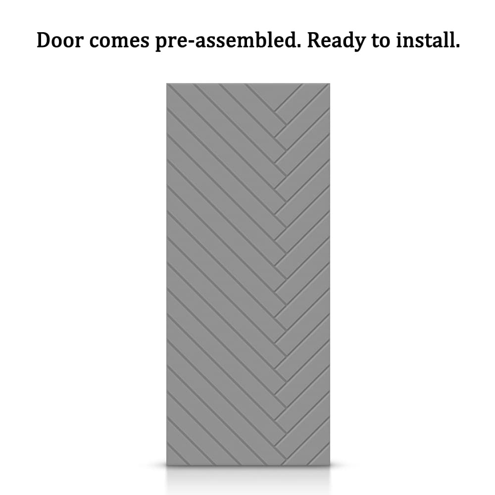CALHOME CMD-CNC225-80X36SG(2 Bifold-Sliding-Closet-Doors - View #3