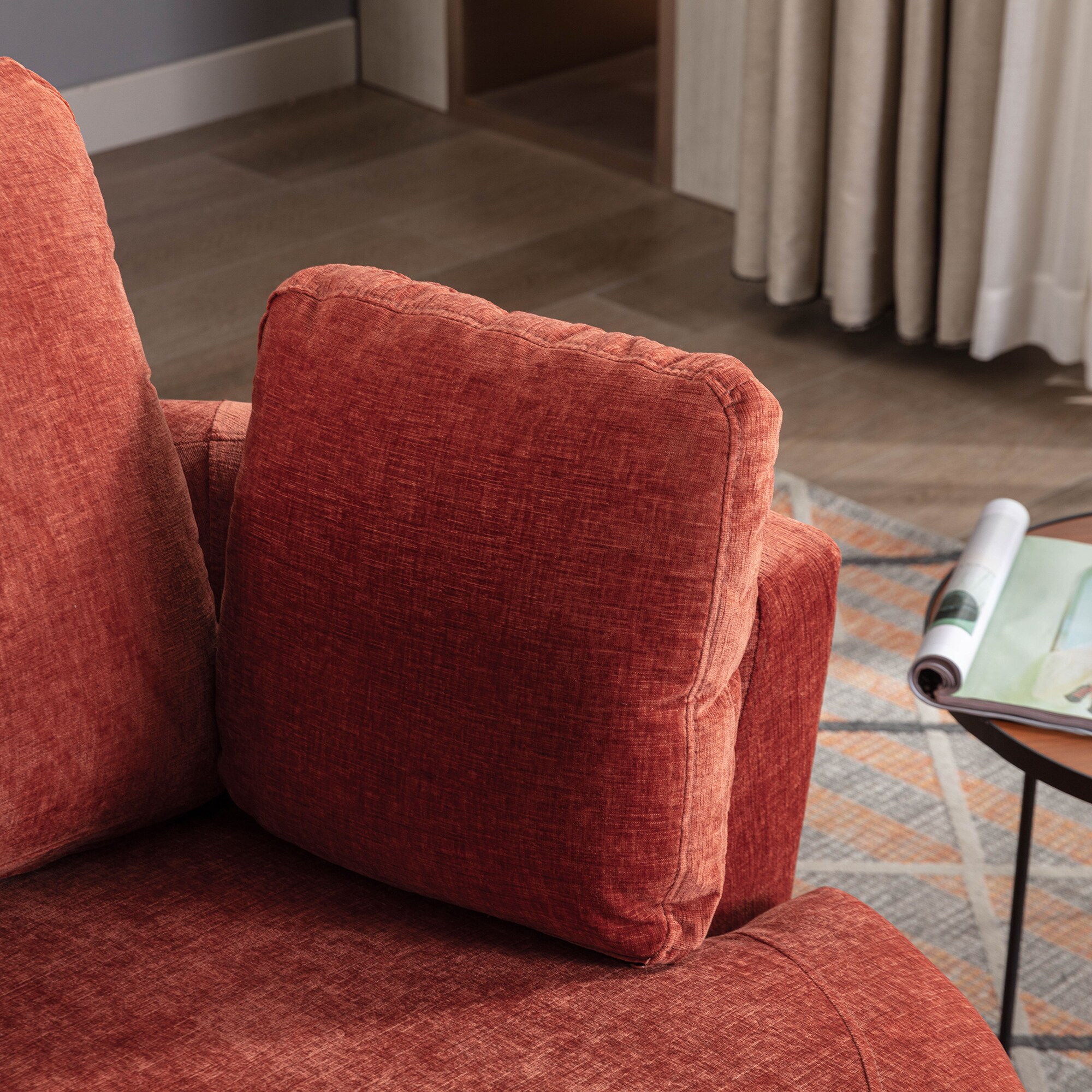 Aortzio HM-A1001-TERRACOTTA chairs - View #5