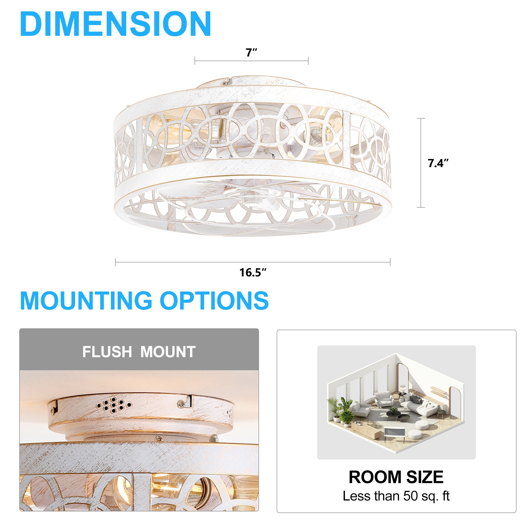 Breezary 35008-WG Ceiling-Fans - View #11