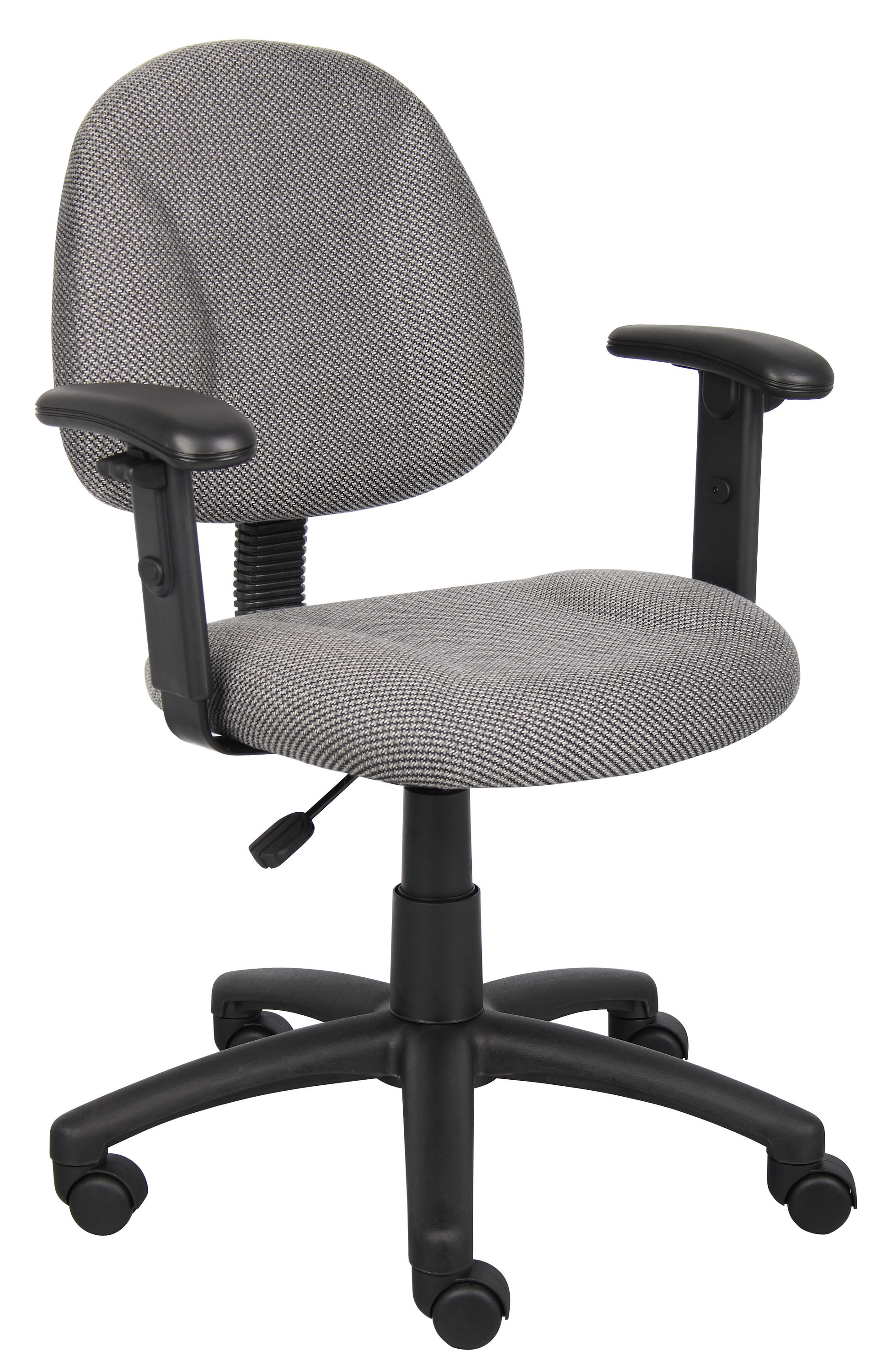 Boss Deluxe Posture Chair w/ Adjustable Arms - B316, Office Task Chairs