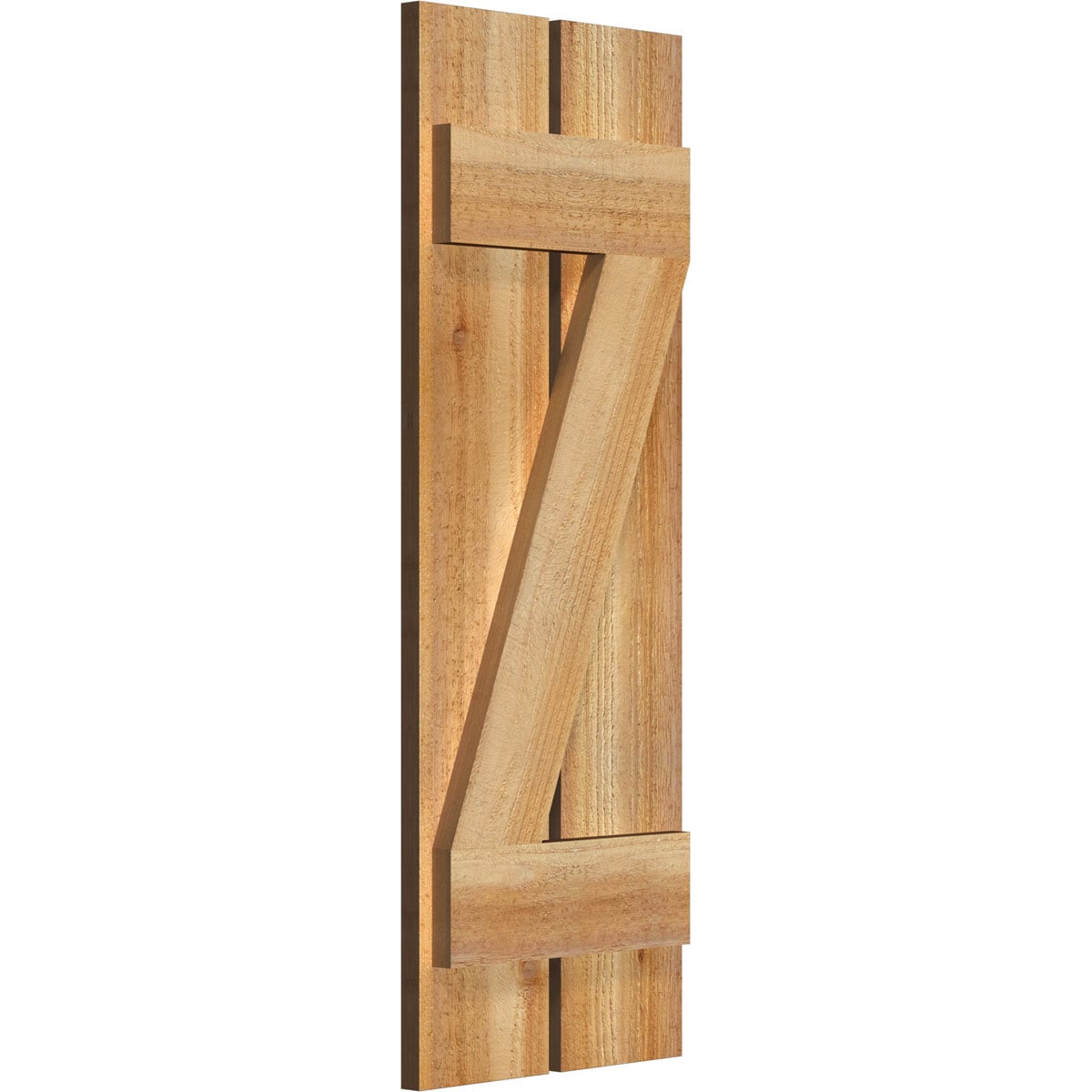 Ekena Millwork RBS06Z11X031RWR Exterior-Shutters - View #2