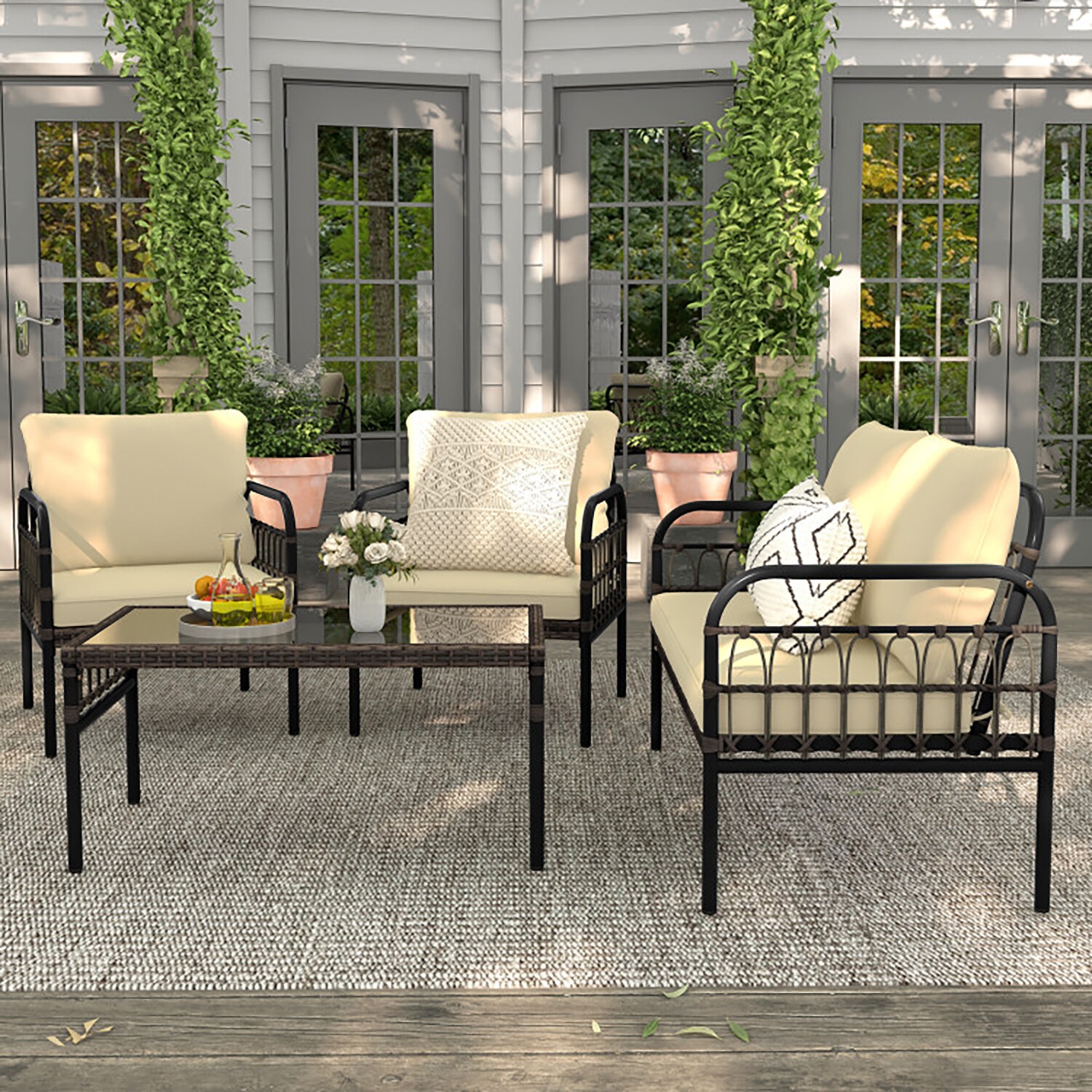 GZMR TMOD000046BR Patio-Conversation-Sets - View #3