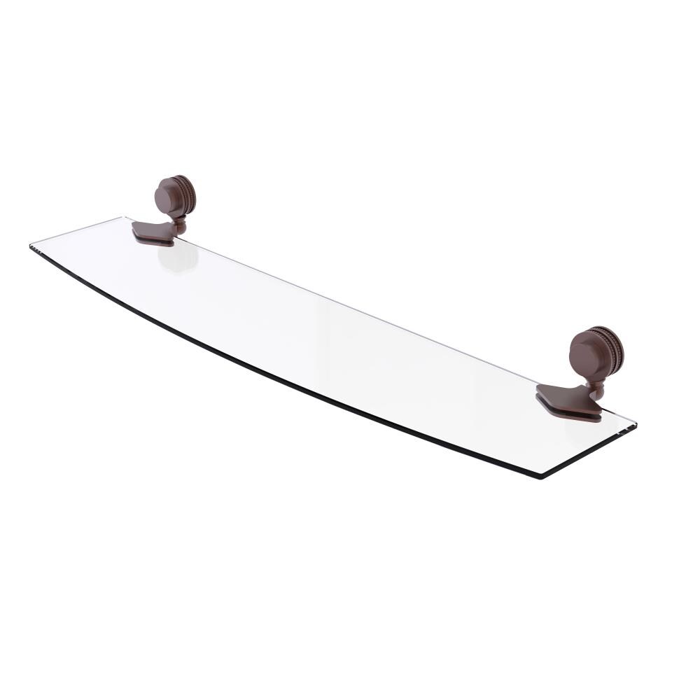Allied Brass 433D/24-CA Venus Antique Copper Wall mount Bathroom Shelf ( 24-in x 2-in x 5-in )