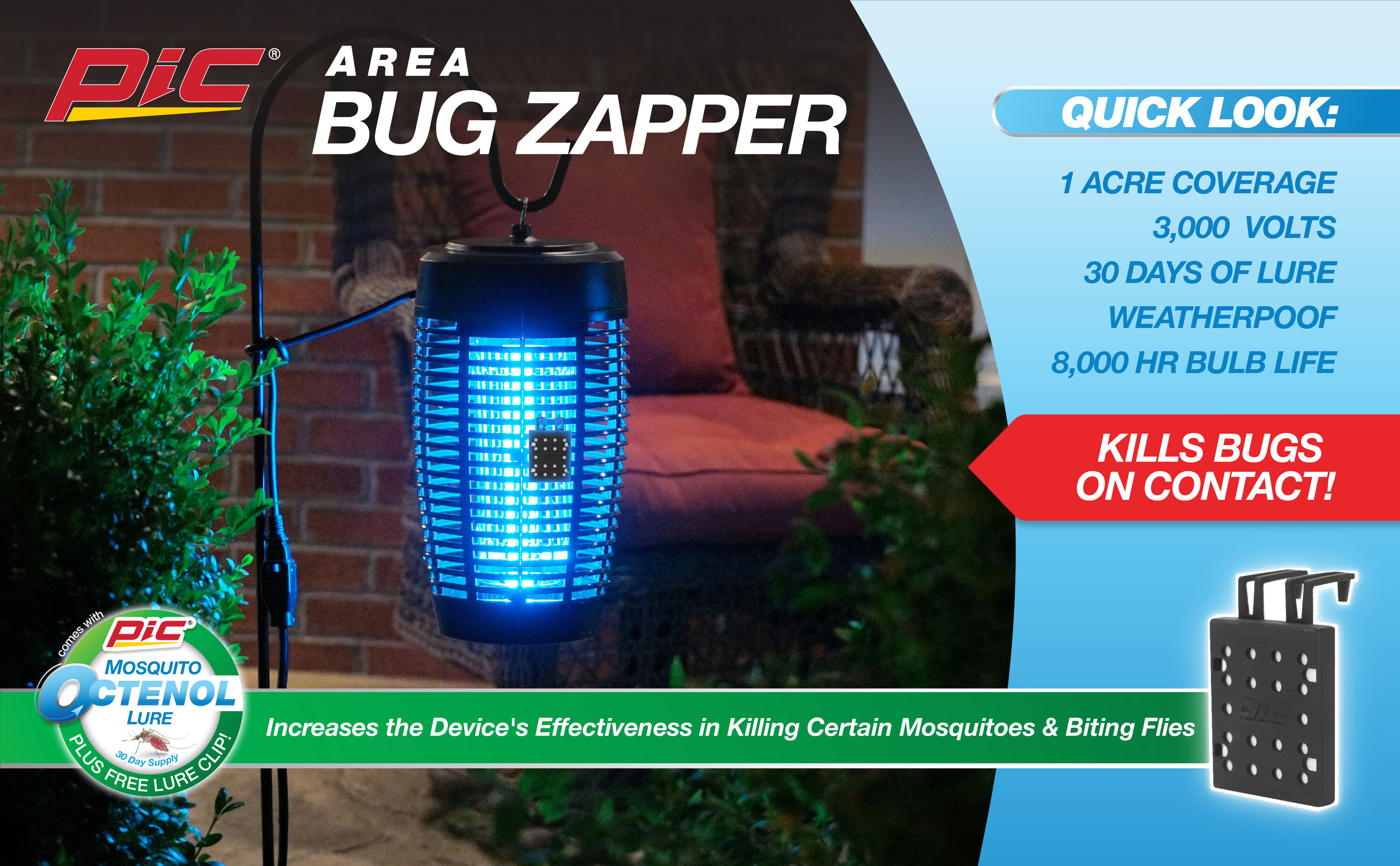 PIC 40W-OCTZAP repellents - View #14