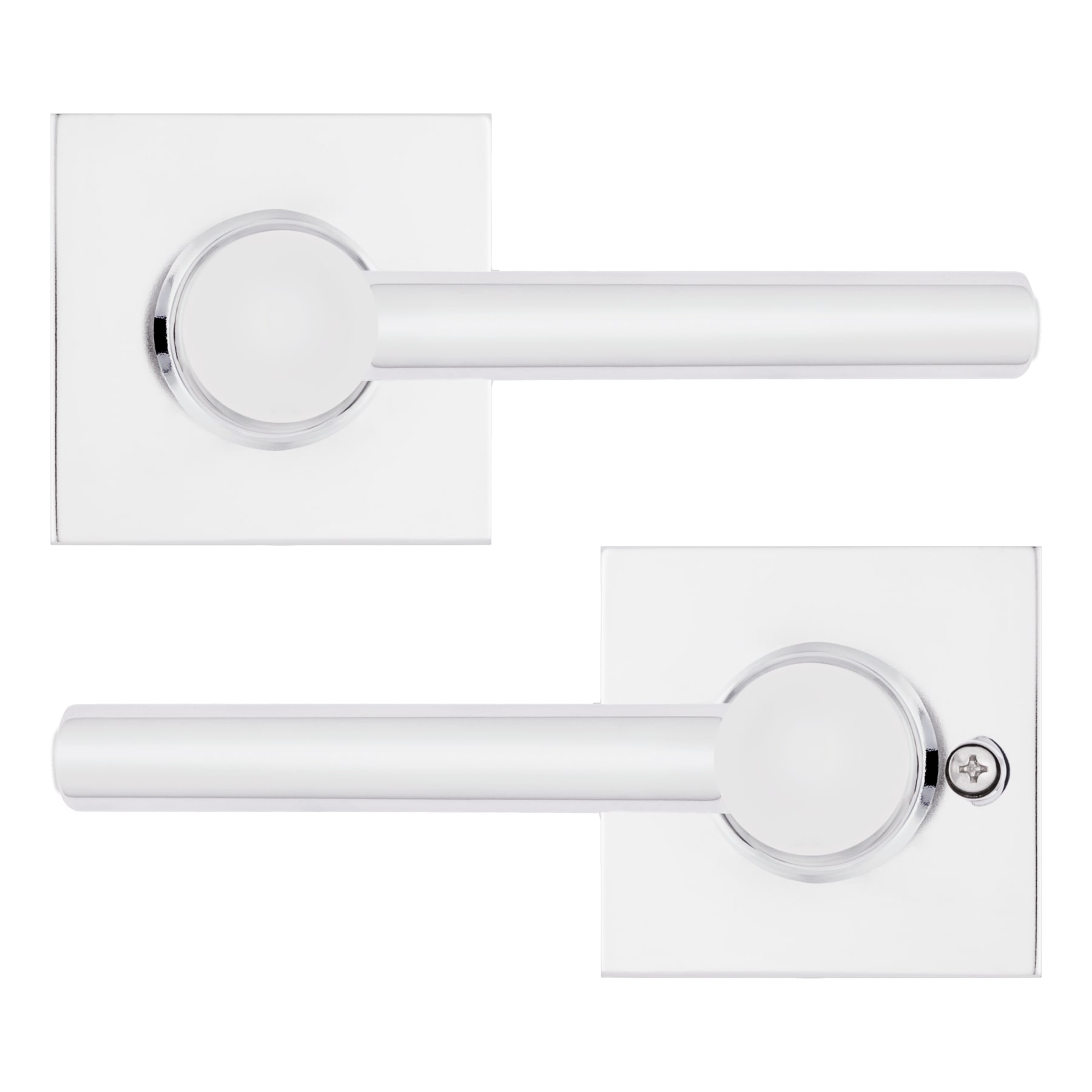 RELIABILT 93560-032 Ashwood Polished Chrome Interior Hall/Closet Passage Door Handle