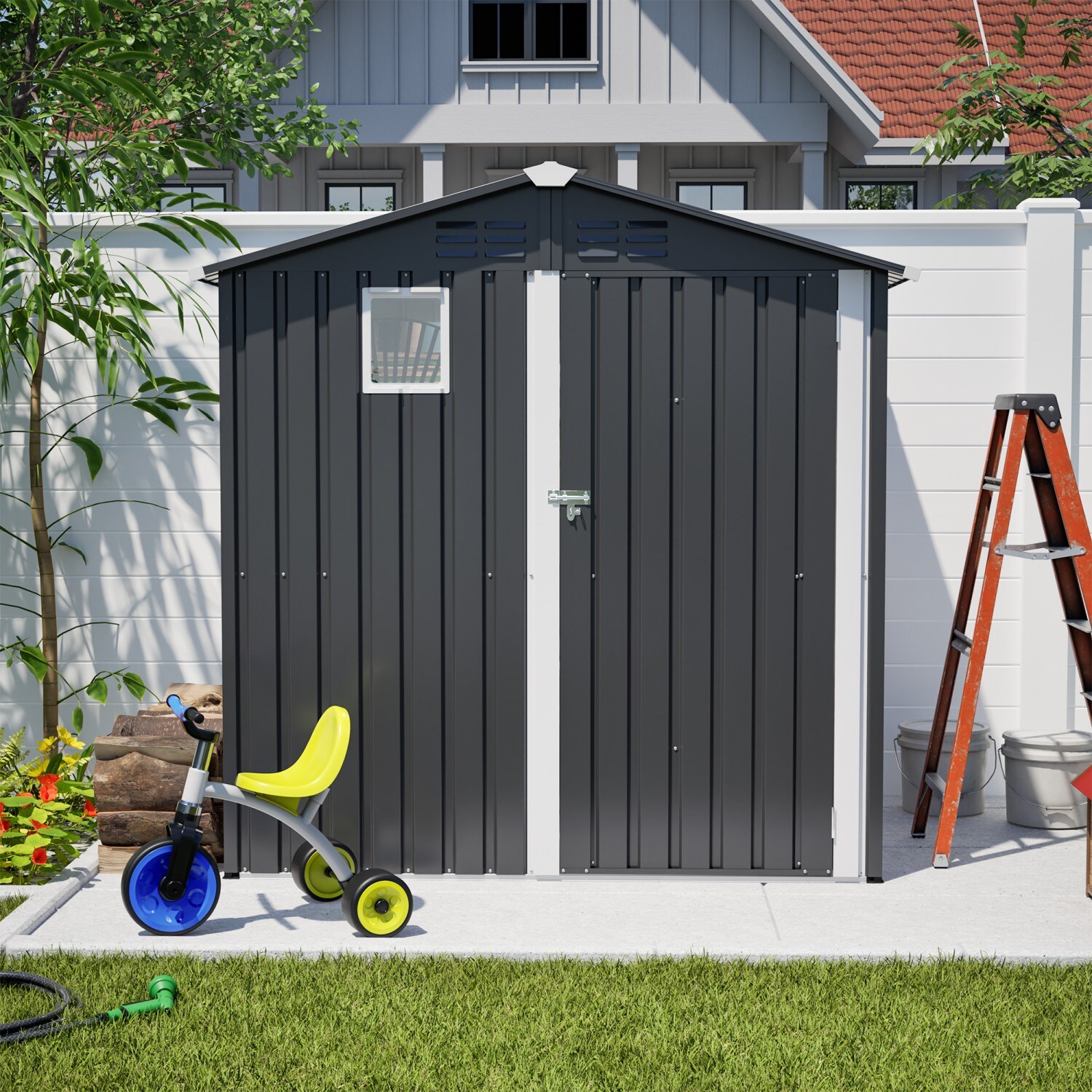 ToolCat LS1-43-HW Metal-Storage-Buildings-Sheds - View #13