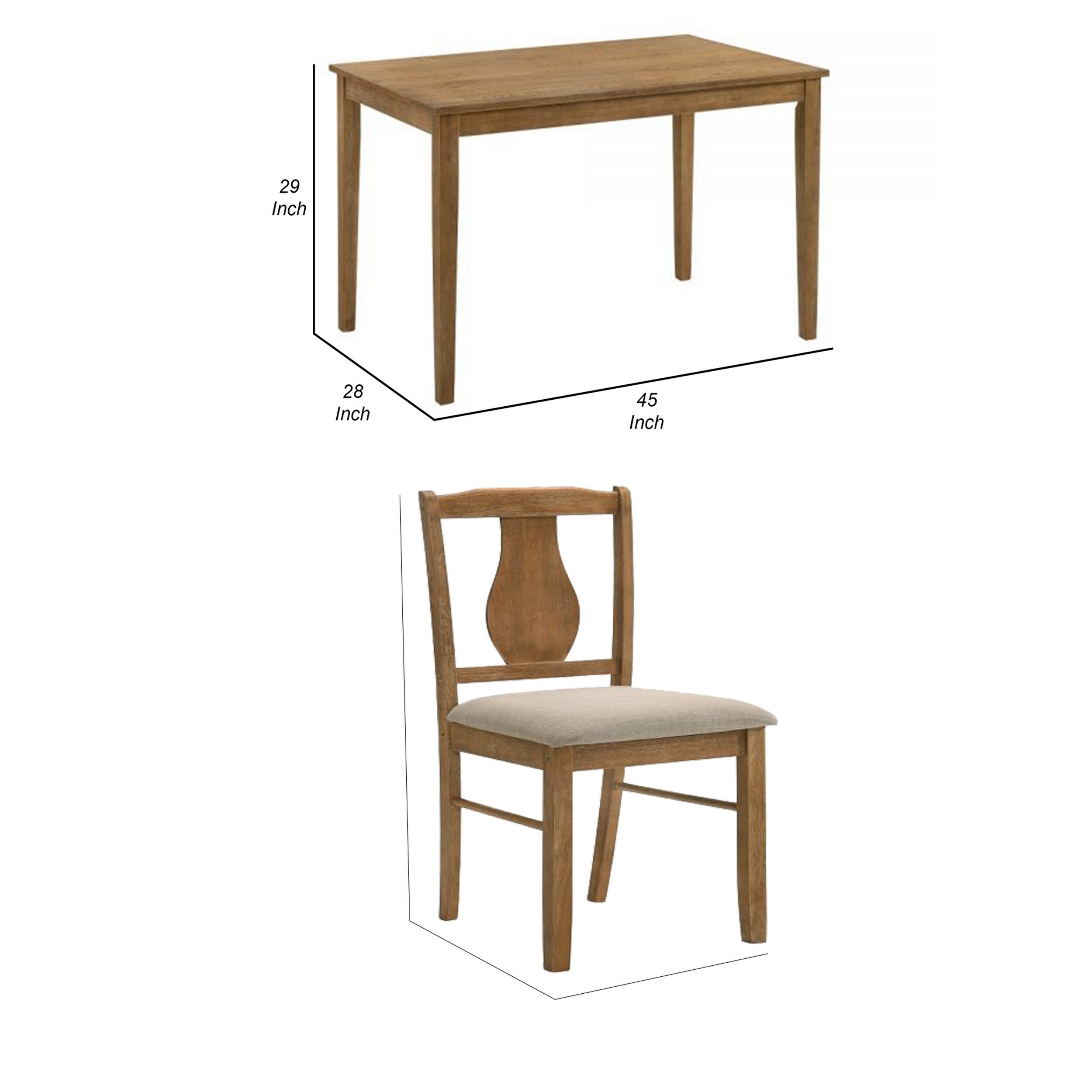 Benzara BM309446 Dining-Tables - View #5