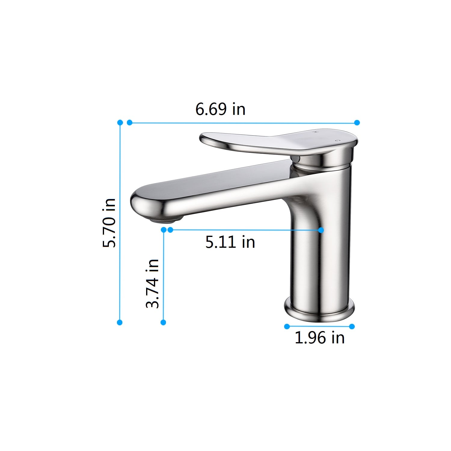WELLFOR DTG-061BFBN Lavatory-Faucets - View #7