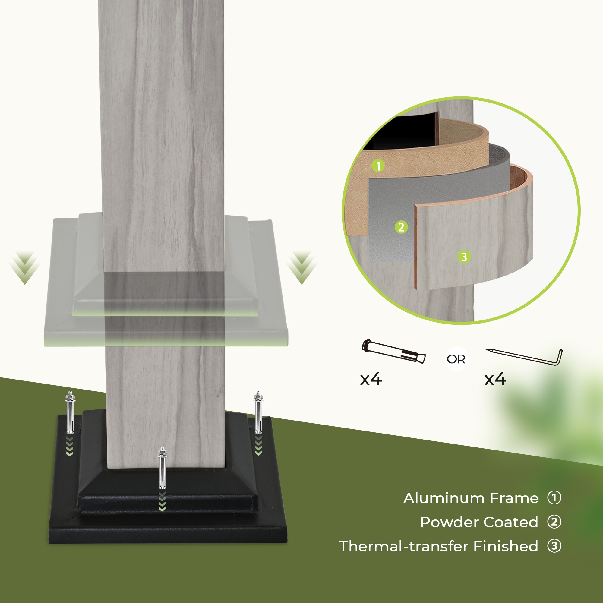  ZPPLWGRB-1013-H-WL3 Pergolas-2 - View #6